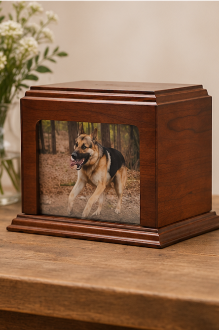 Elegant Photo Urn