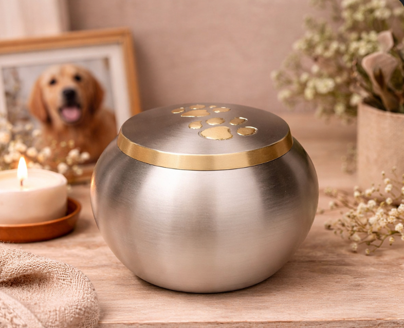 Paws of Peace Memorial Urn