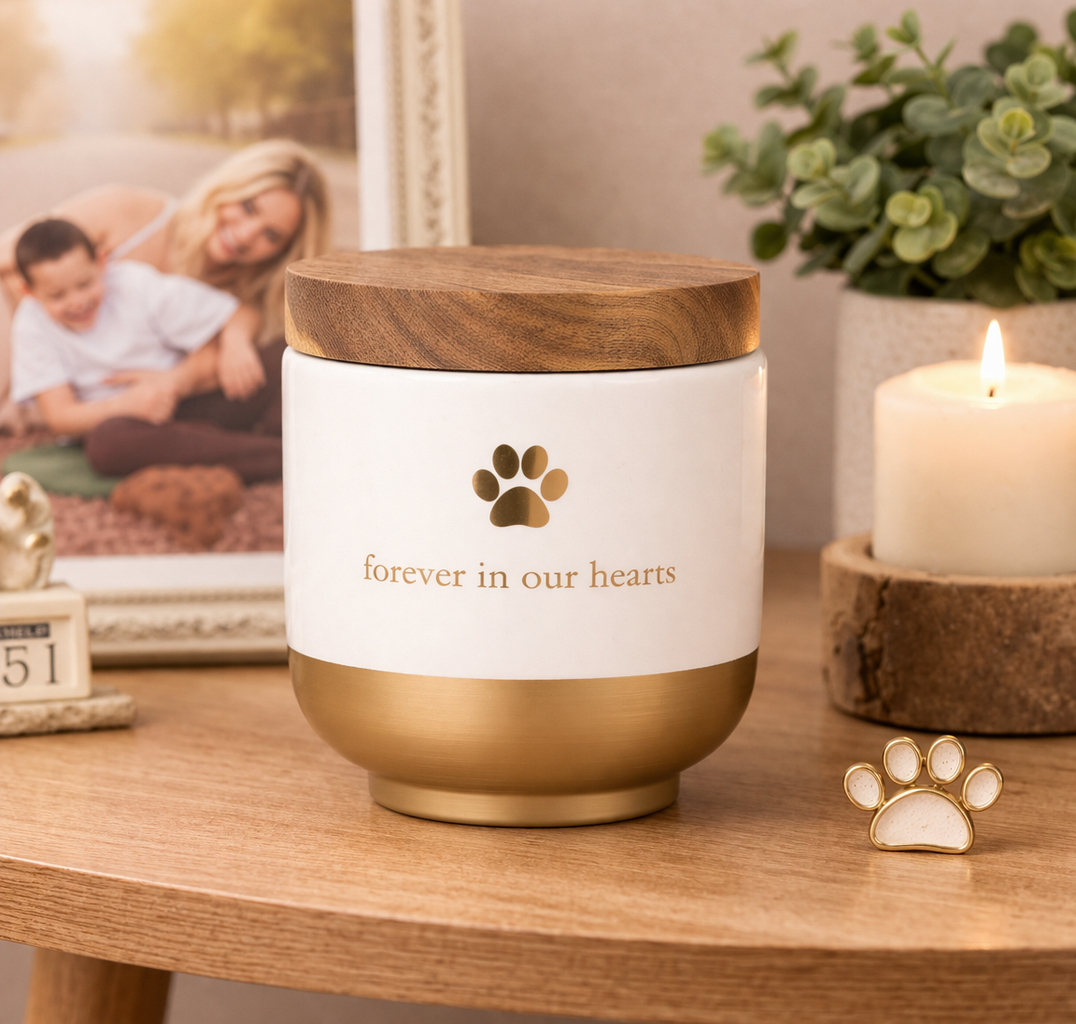 Forever In Our Hearts Memorial Urn