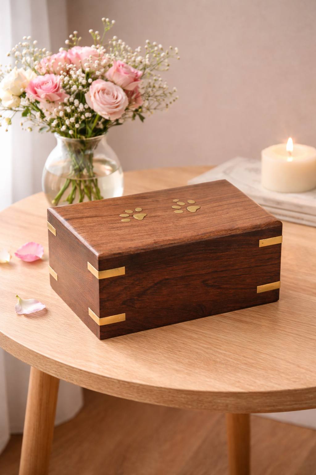 Paw Print Memorial Box