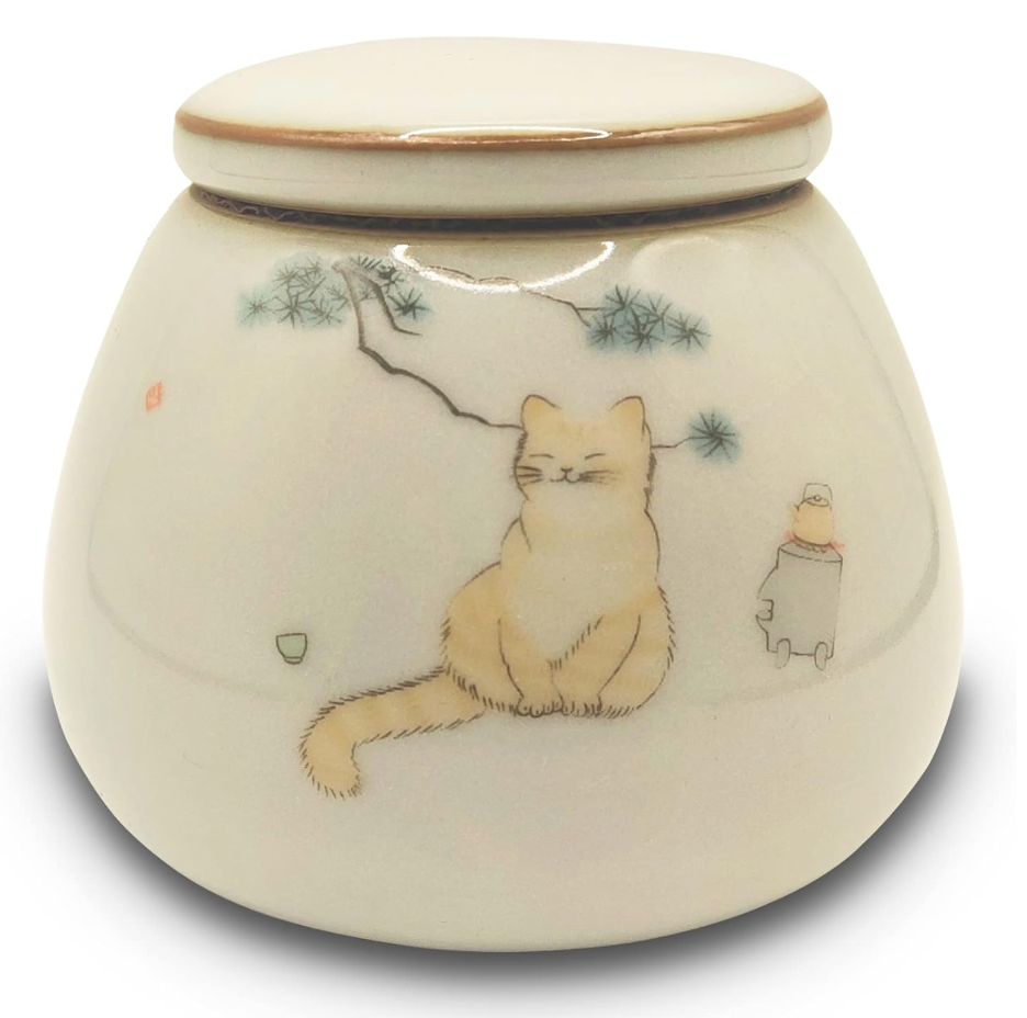 Quiet Meadow Cat Memorial Urn.png