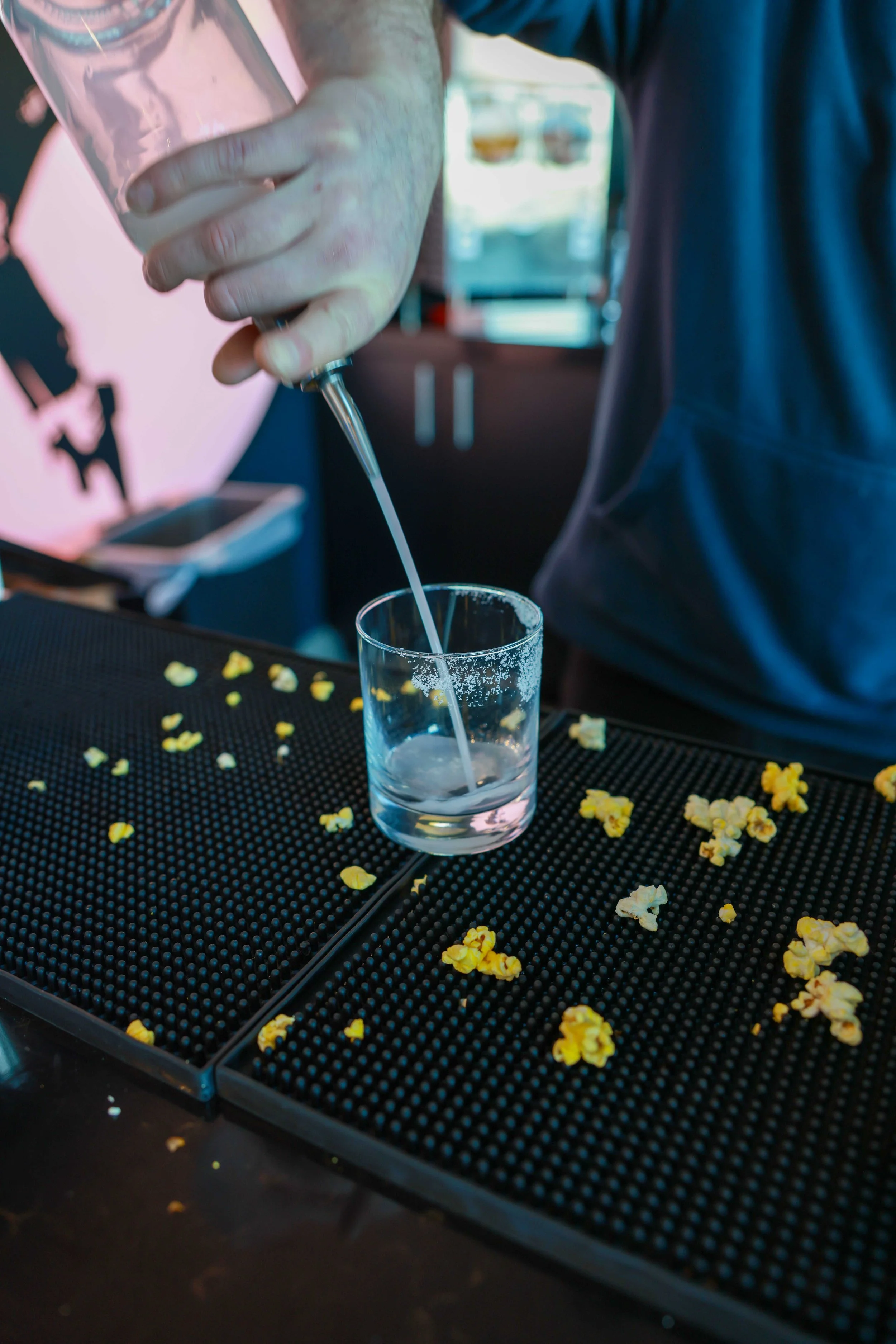 Popcorn Margarita  at Penn Cinema, Lititz, PA