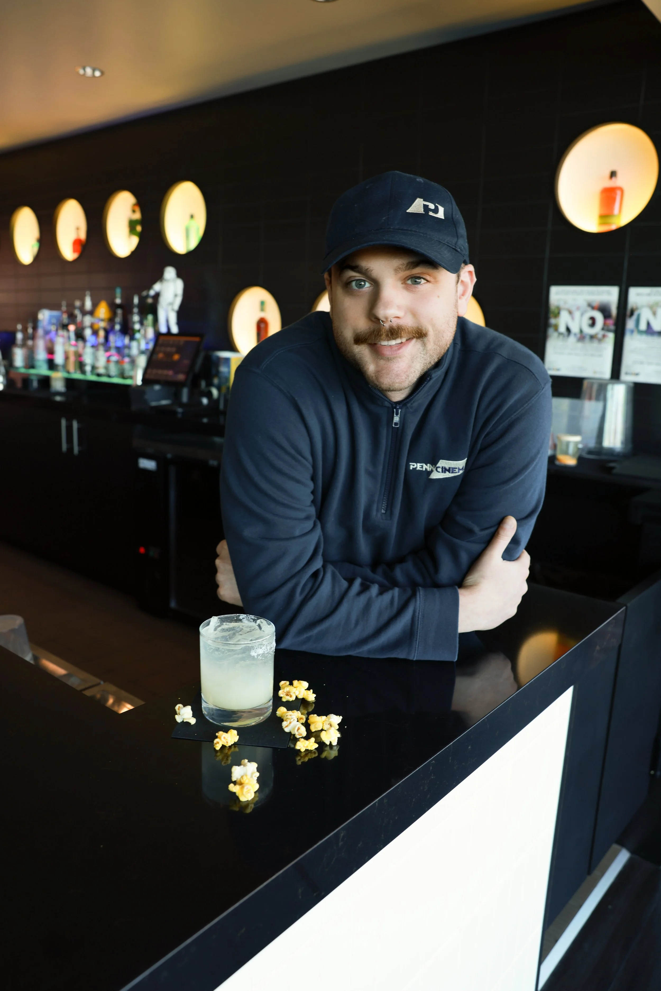 Hunter Cobb - bartenter at Penn Cinema
