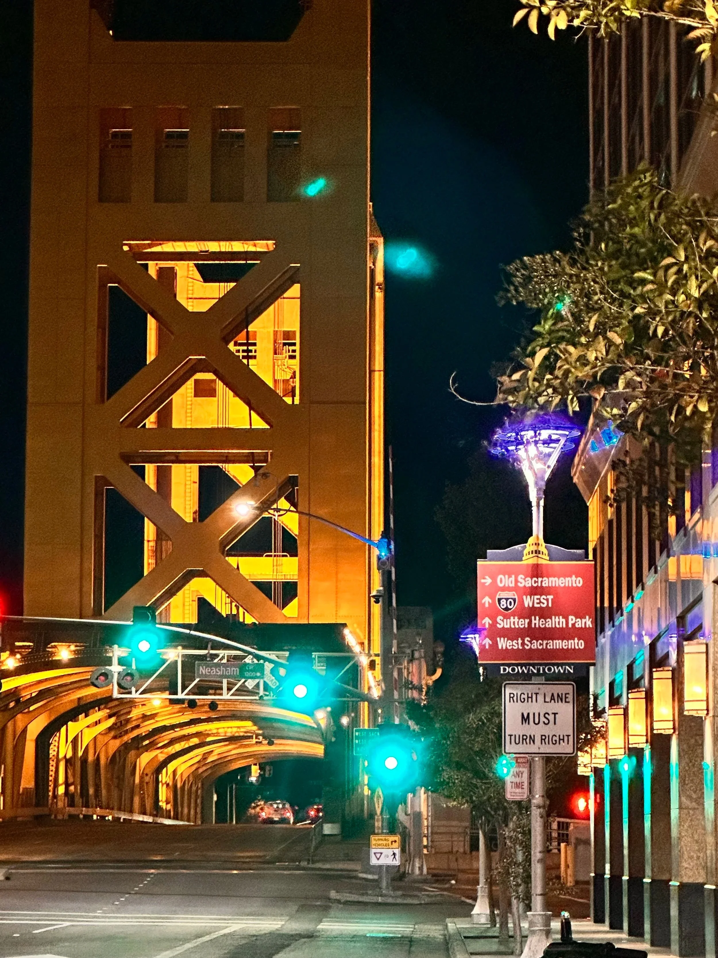 Old Town Sacramento Tower Bridge
