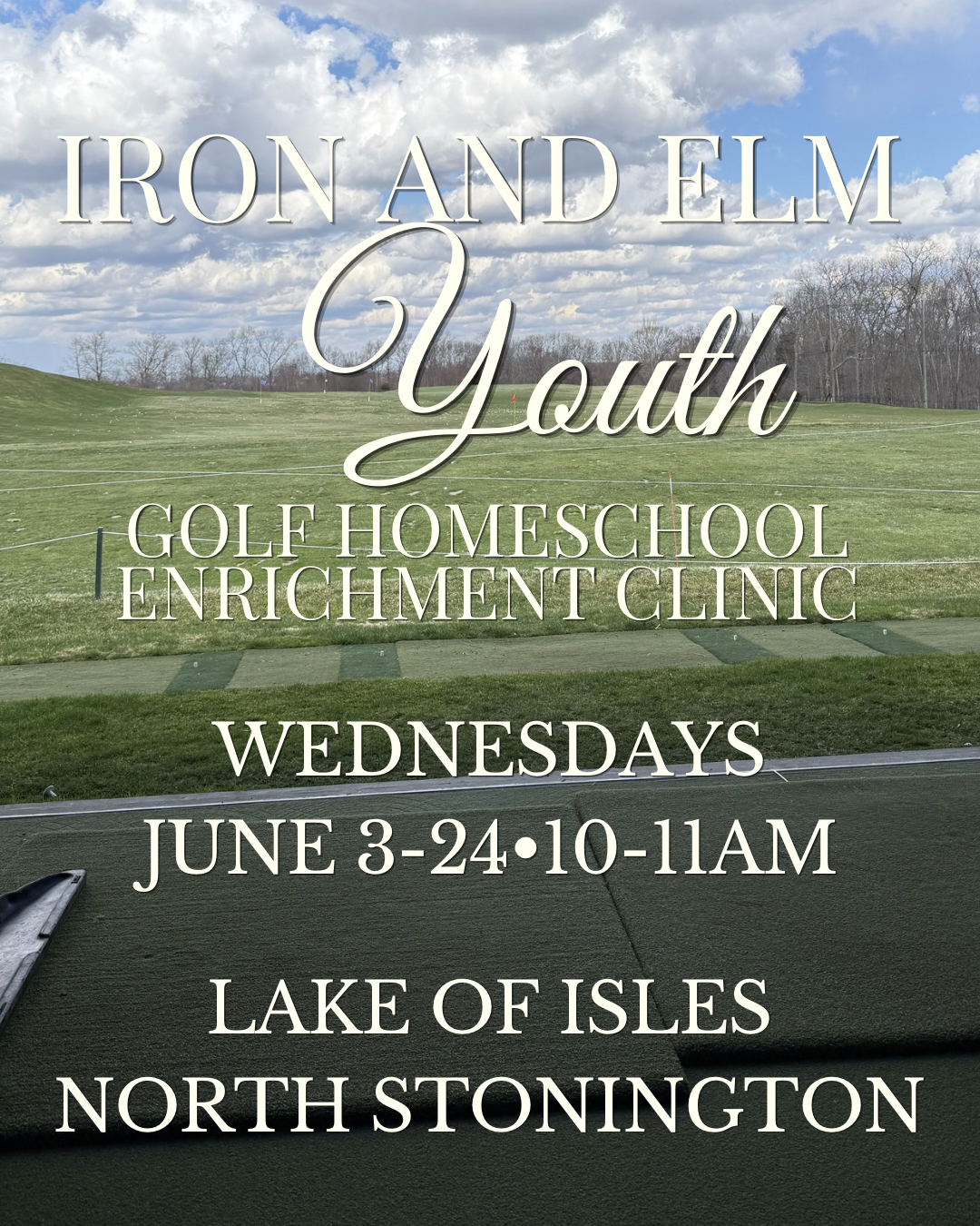 Homeschool Enrichment Clinic at the Lake of Isles, North Stonington- June Wednesdays