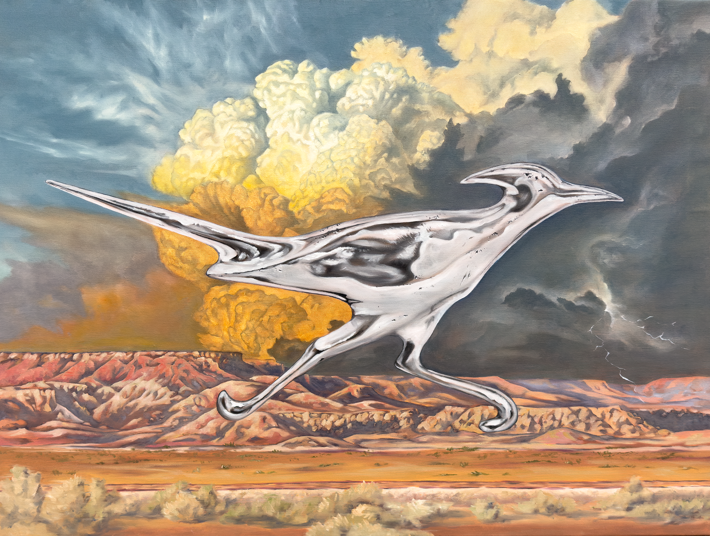 "How Much Longer"
40"x30"
Oil on Canvas
2025