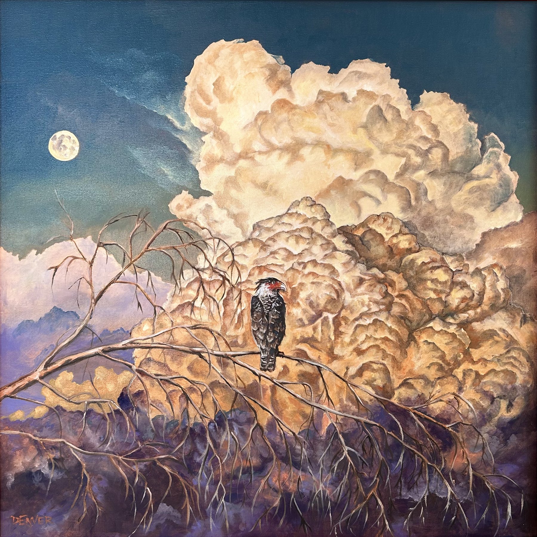 🔴 "Siege"
24"x24"
Oil on Canvas
2025