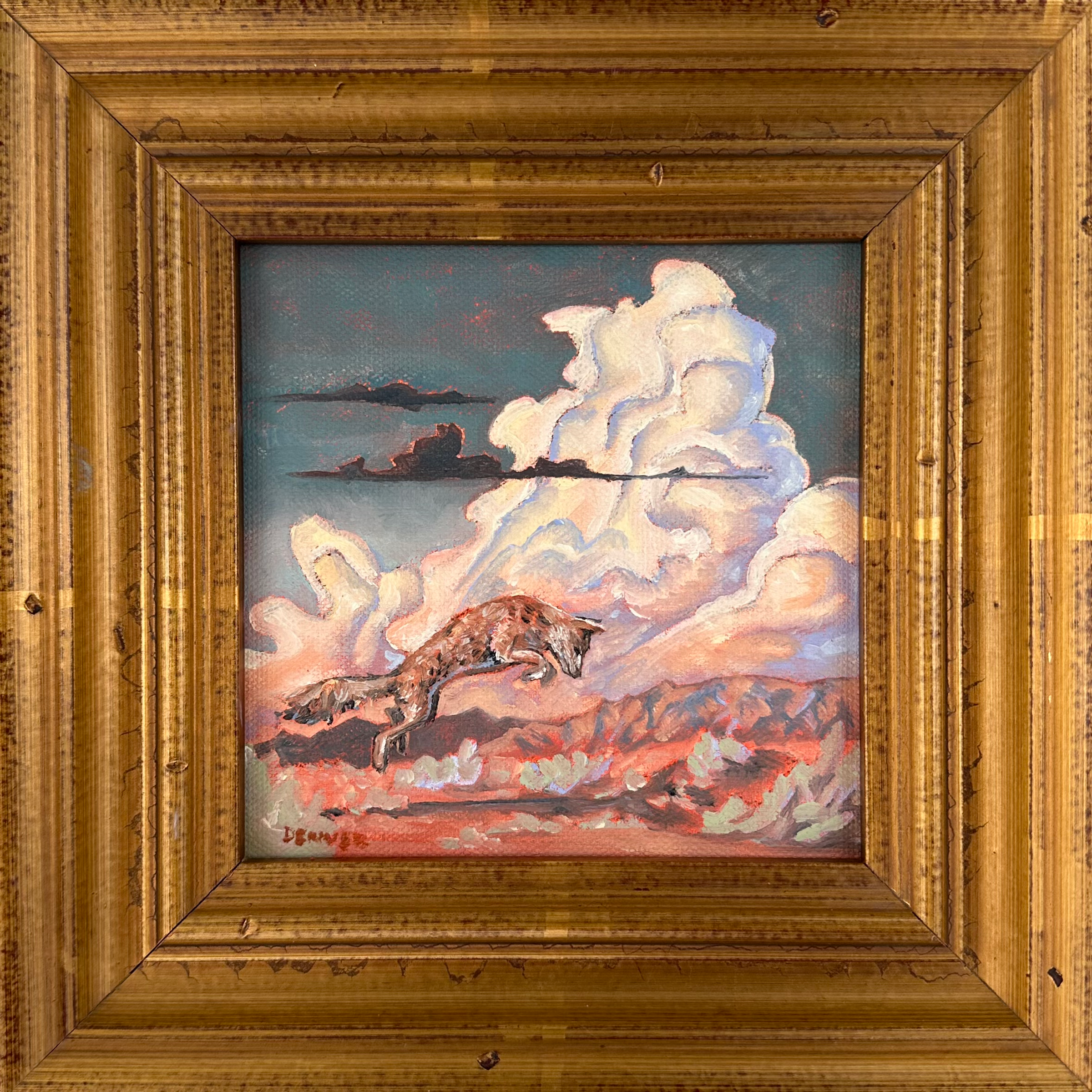 🔴 "Shadowcatcher"
6"x6"
Oil on Canvas
2025