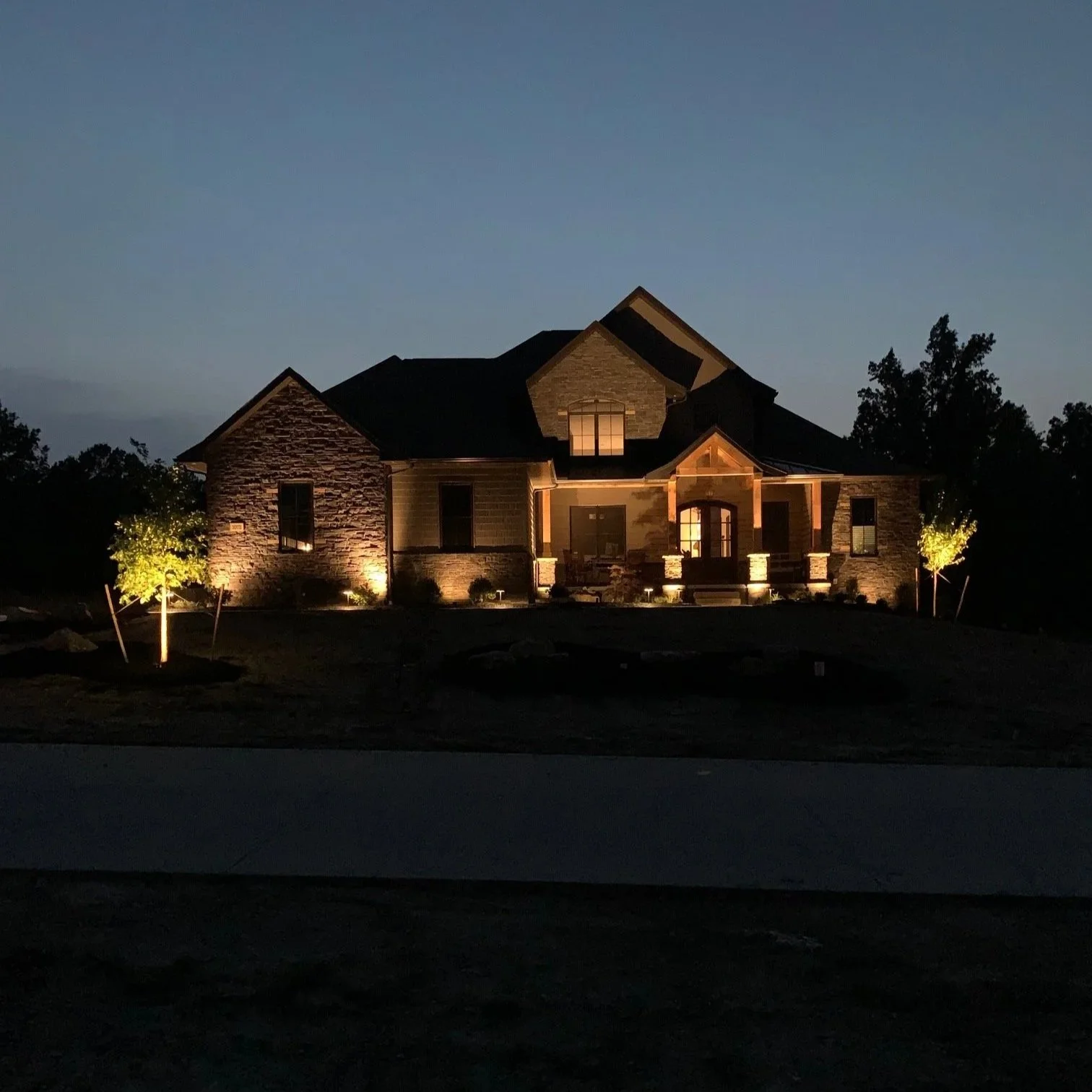 Affordable outdoor lighting services for medina county