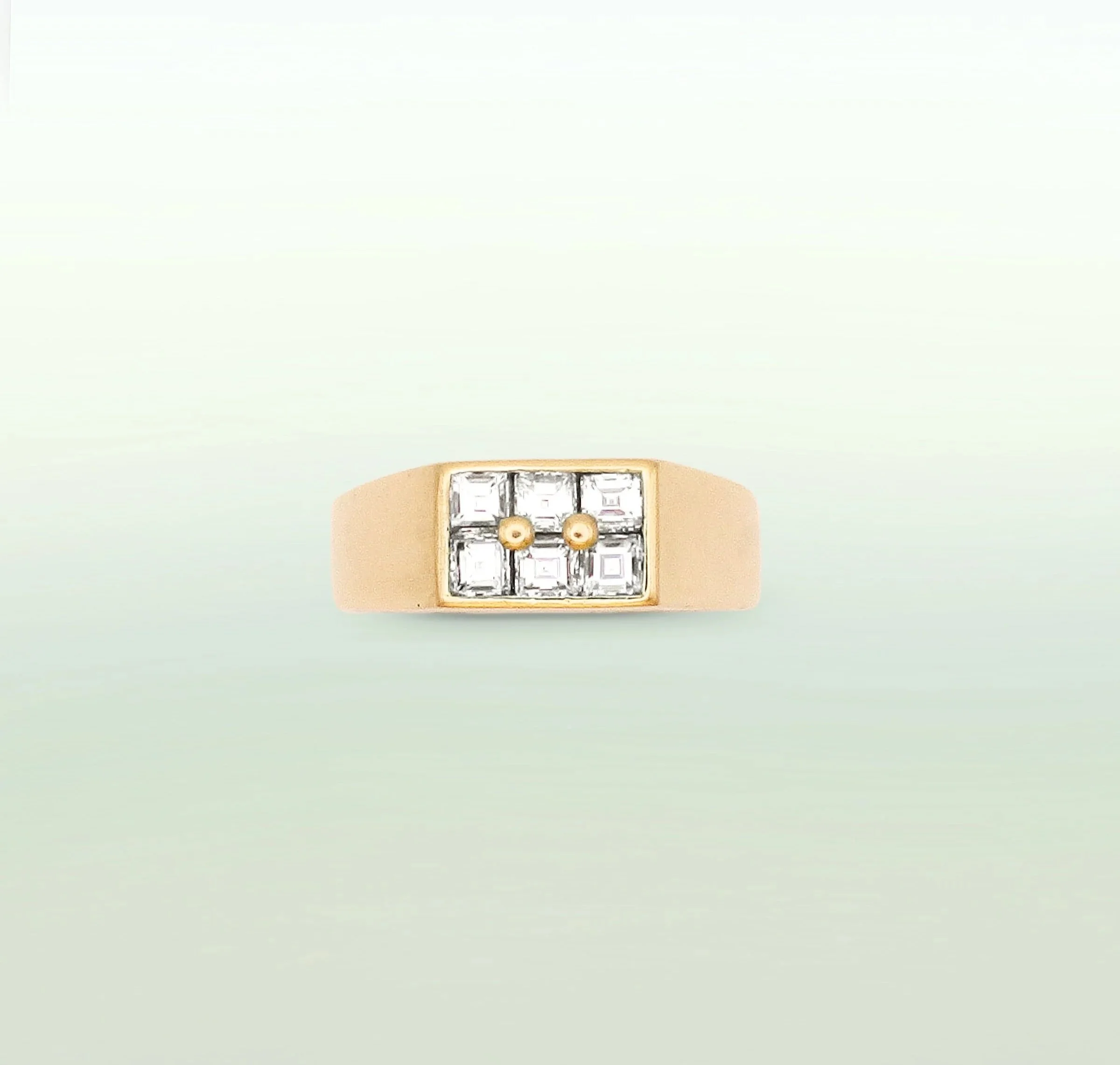 Diamond Plaque Ring