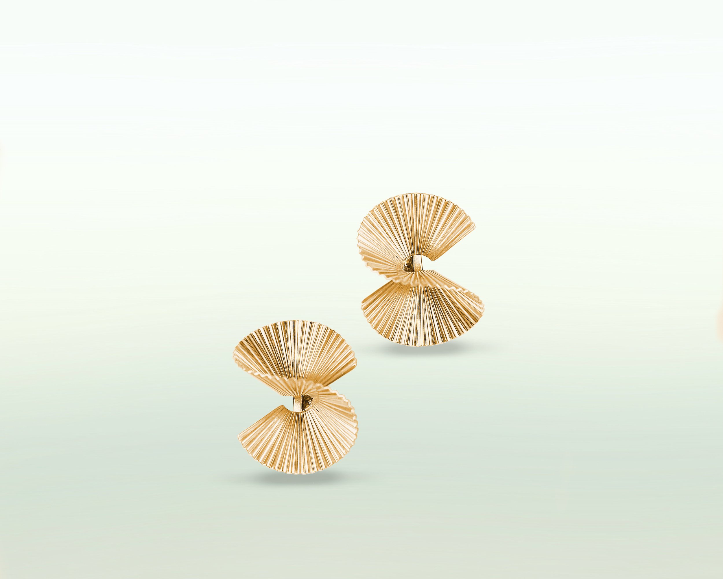 Tiffany & Co. Retro Gold Wave Clip-On Earrings