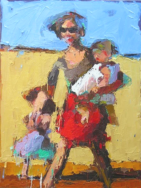 Beach Walk   40x30