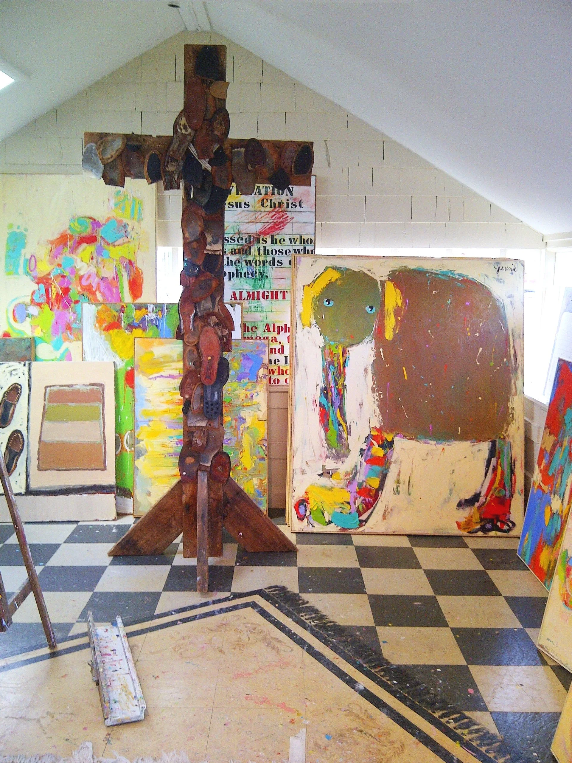 Sculpture - Home for Lost Soles