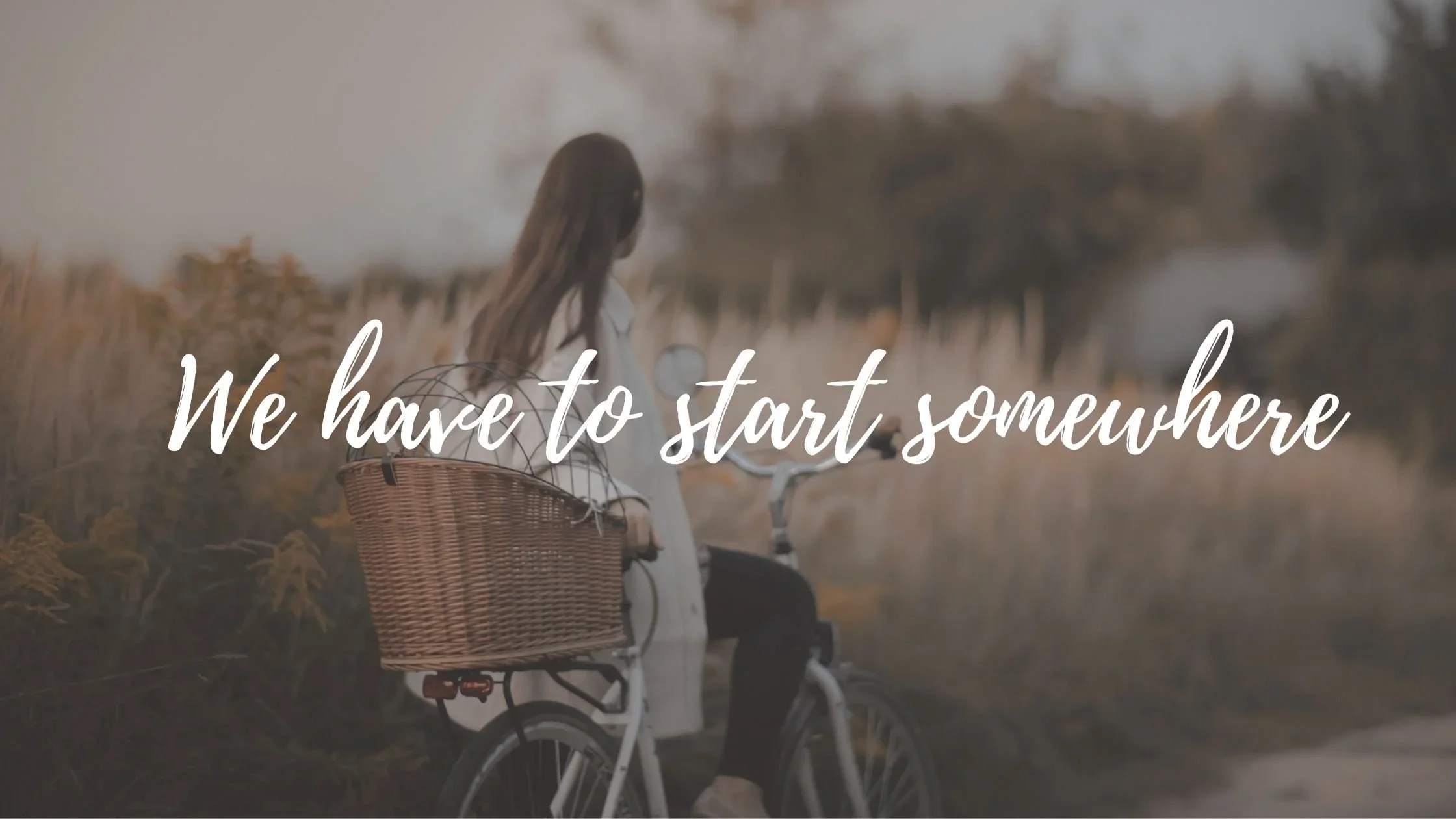 The Hardest Part is Starting