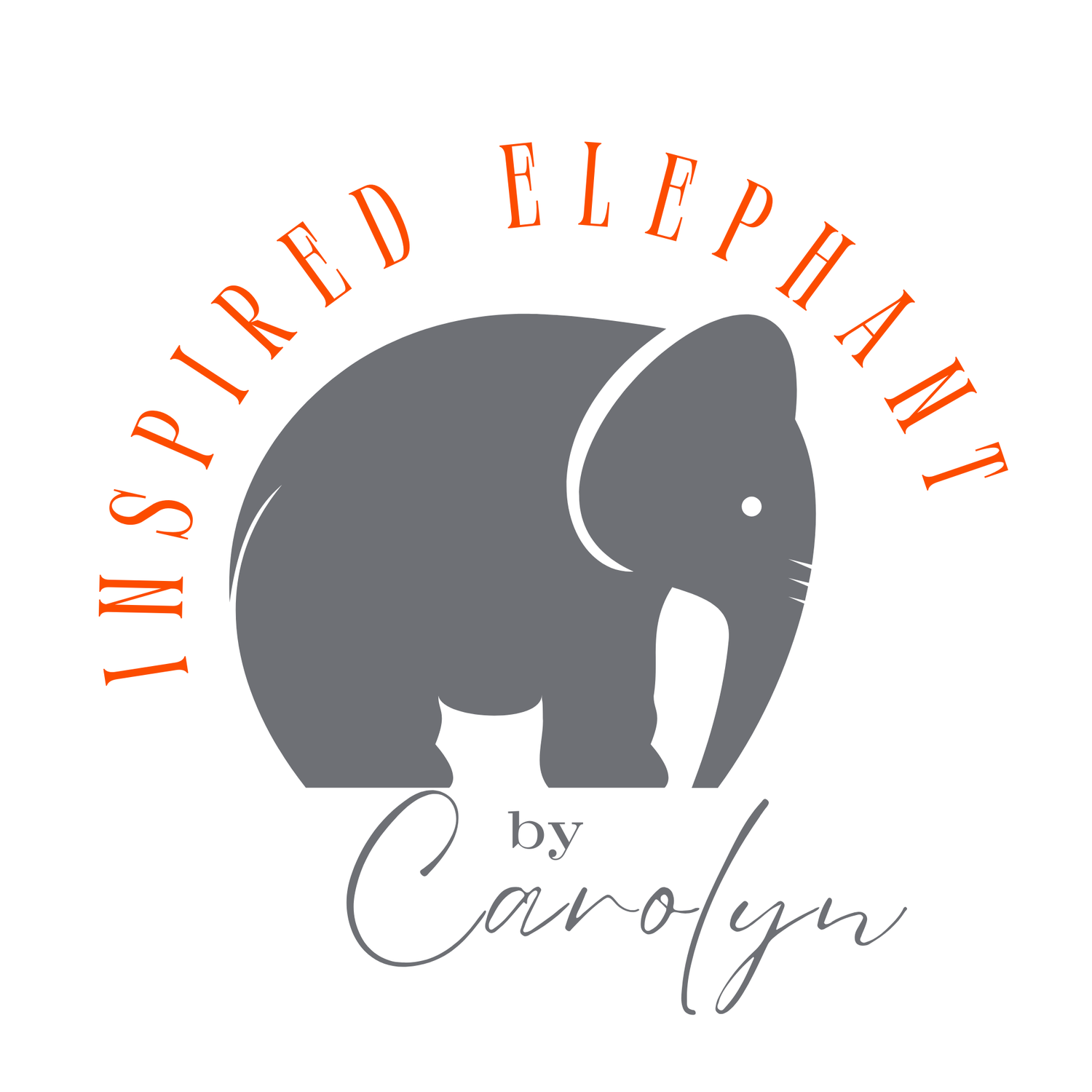 Inspired Elephant by Carolyn