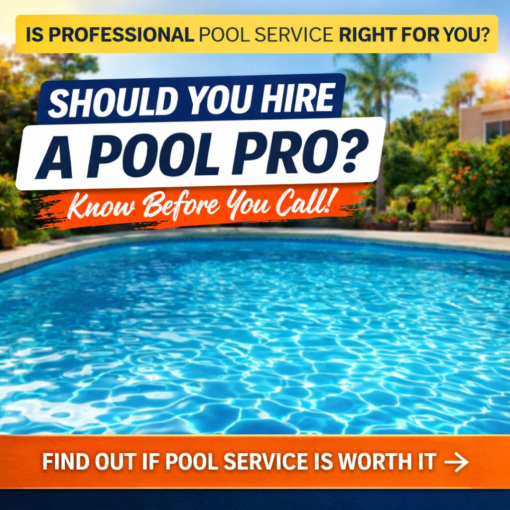 Is Professional Pool Service Right for You? What Homeowners Should Know Before Hiring…