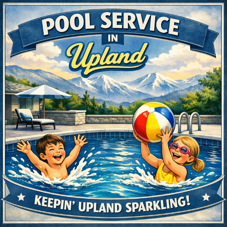 “What Homeowners Pay for Pool Service in Upland”