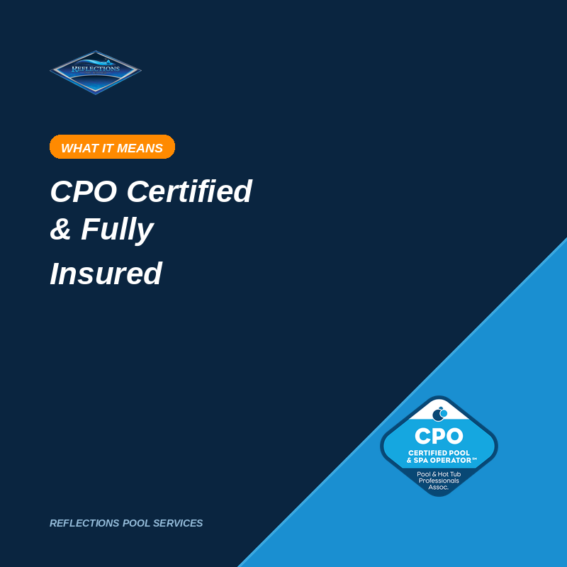 CPO Certified &amp; Fully Insured: What That Actually Means for Your Pool