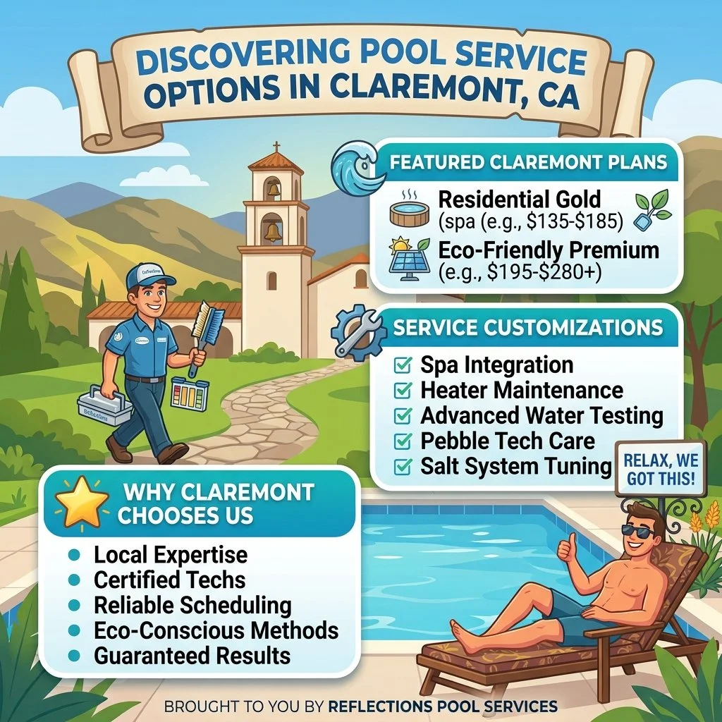 “Average Pool Service Prices in Claremont”