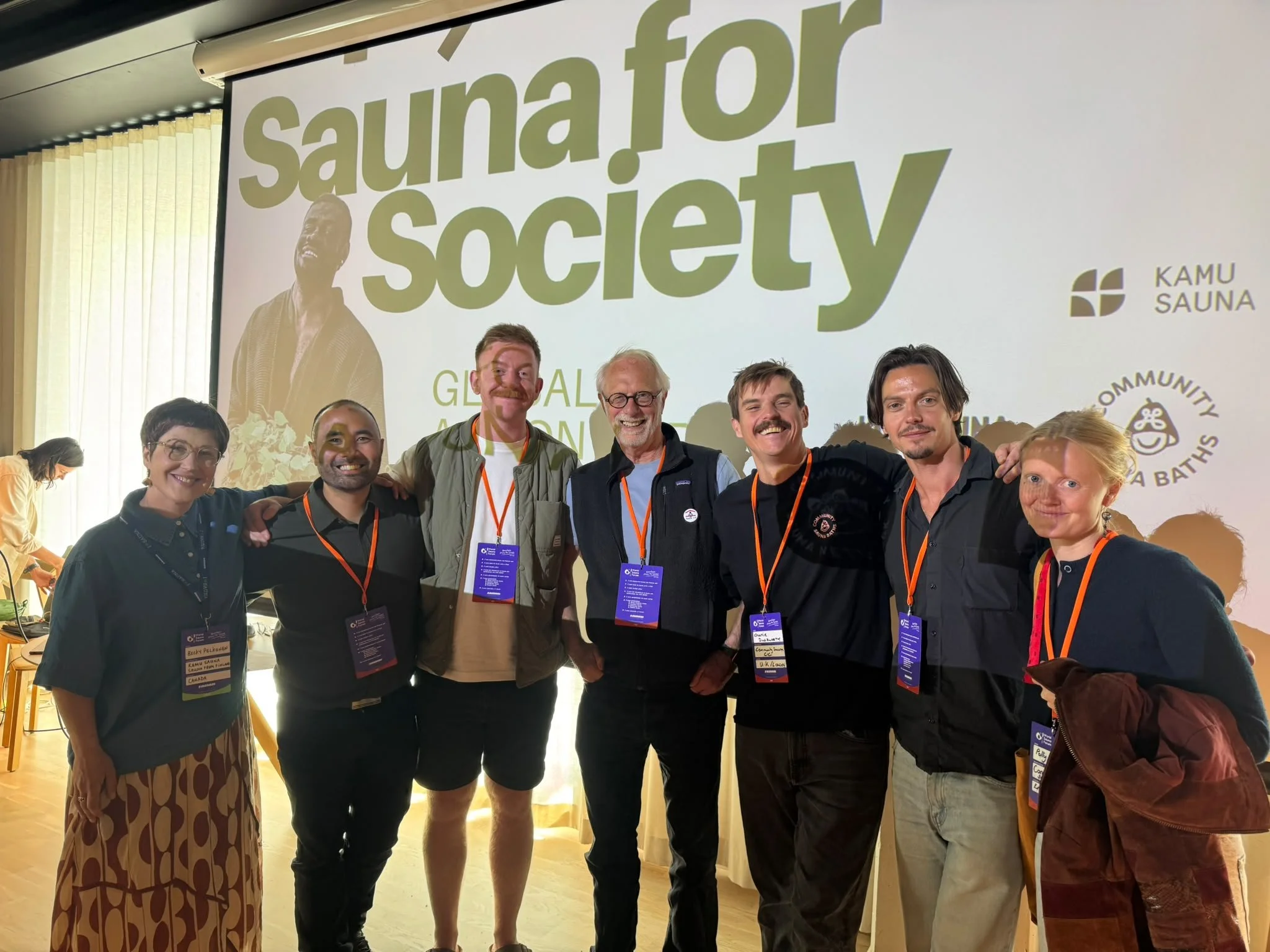 Sauna for Society panel public sauna at world sauna forum