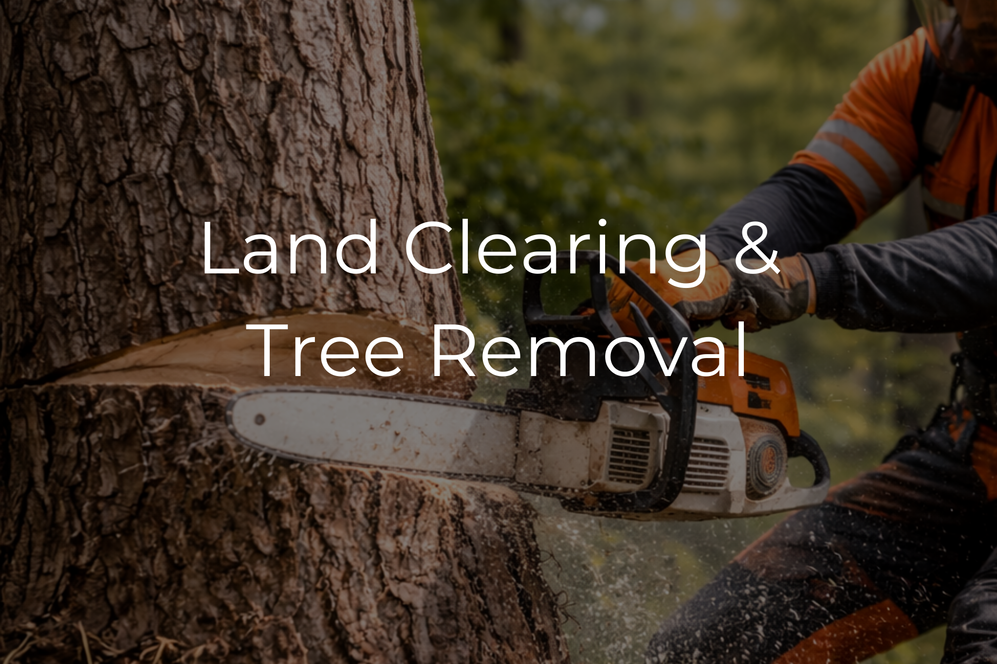 Preparing raw land for residential, rental, and developmental projects.