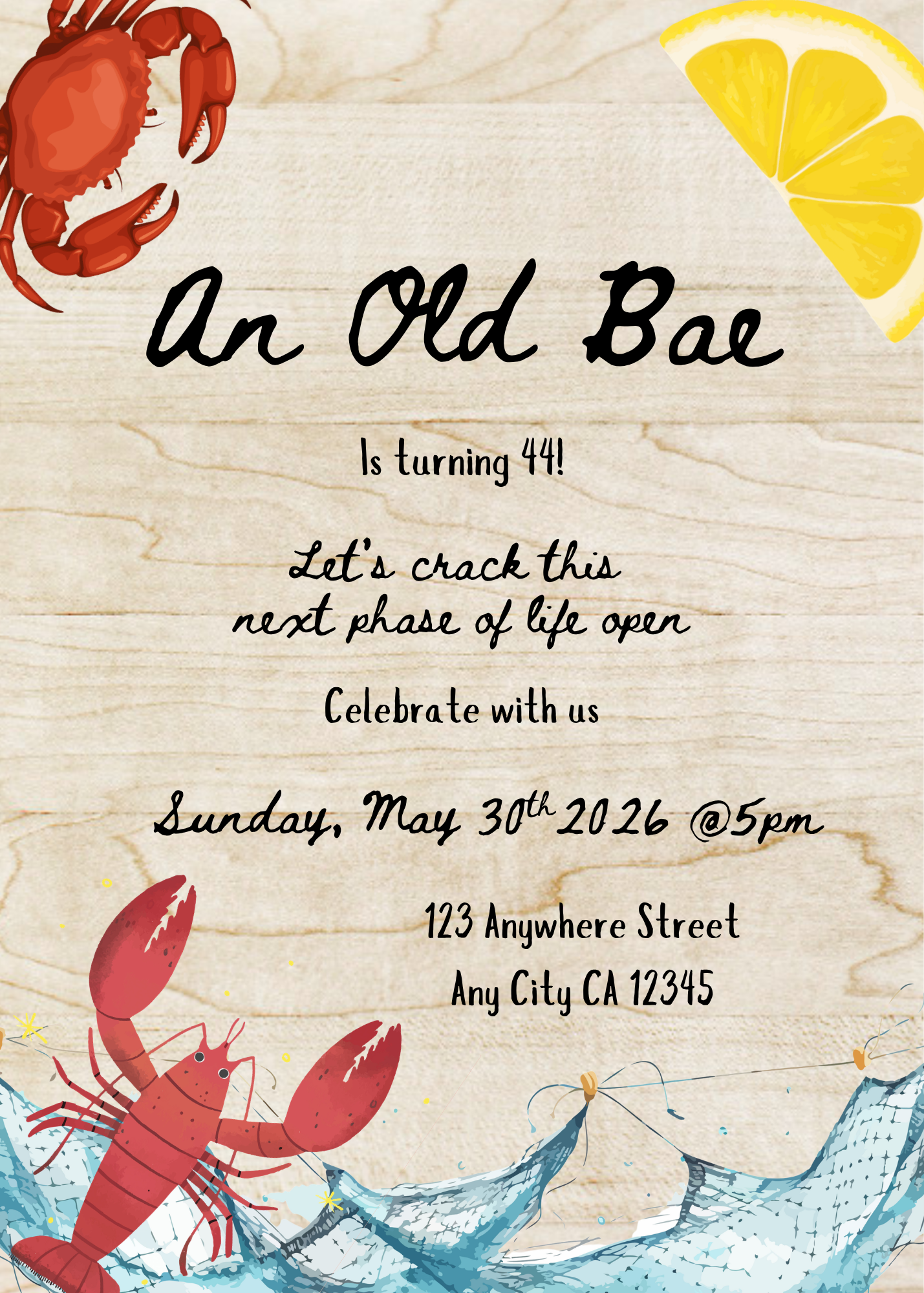 An Old Bae's Party
