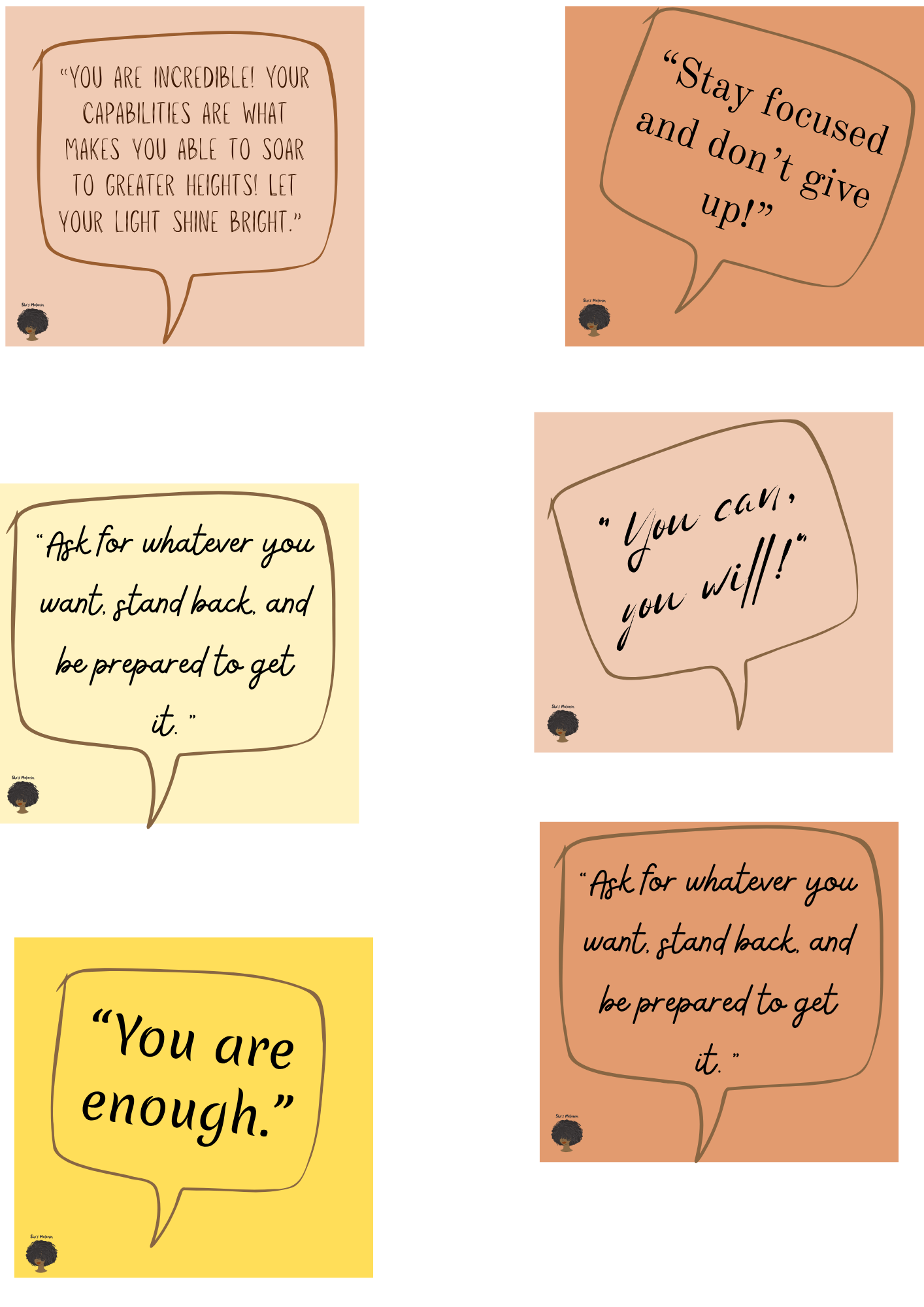 She's Melanin Stickers Pg3.png