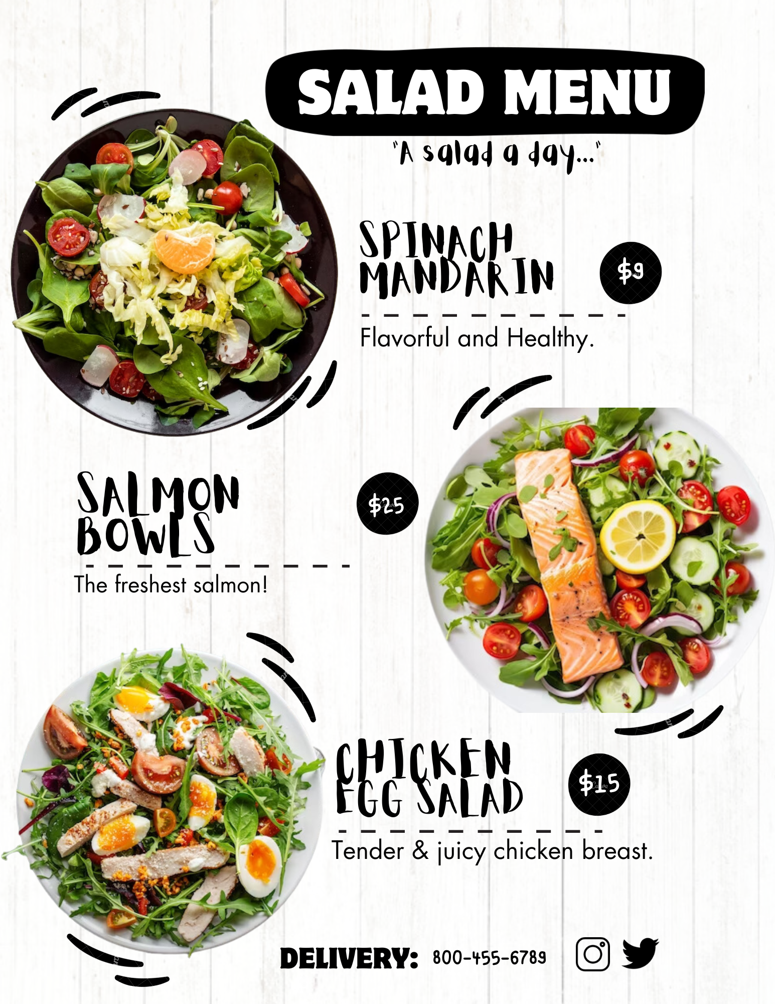 Salad Delivery Service