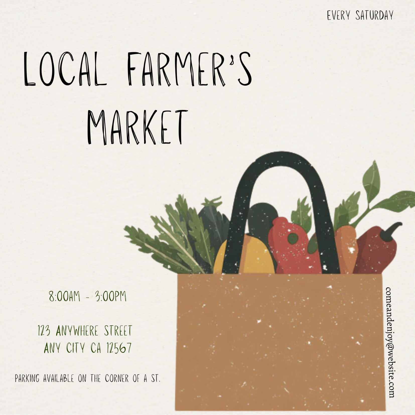 Farmer's Market (Flyer)