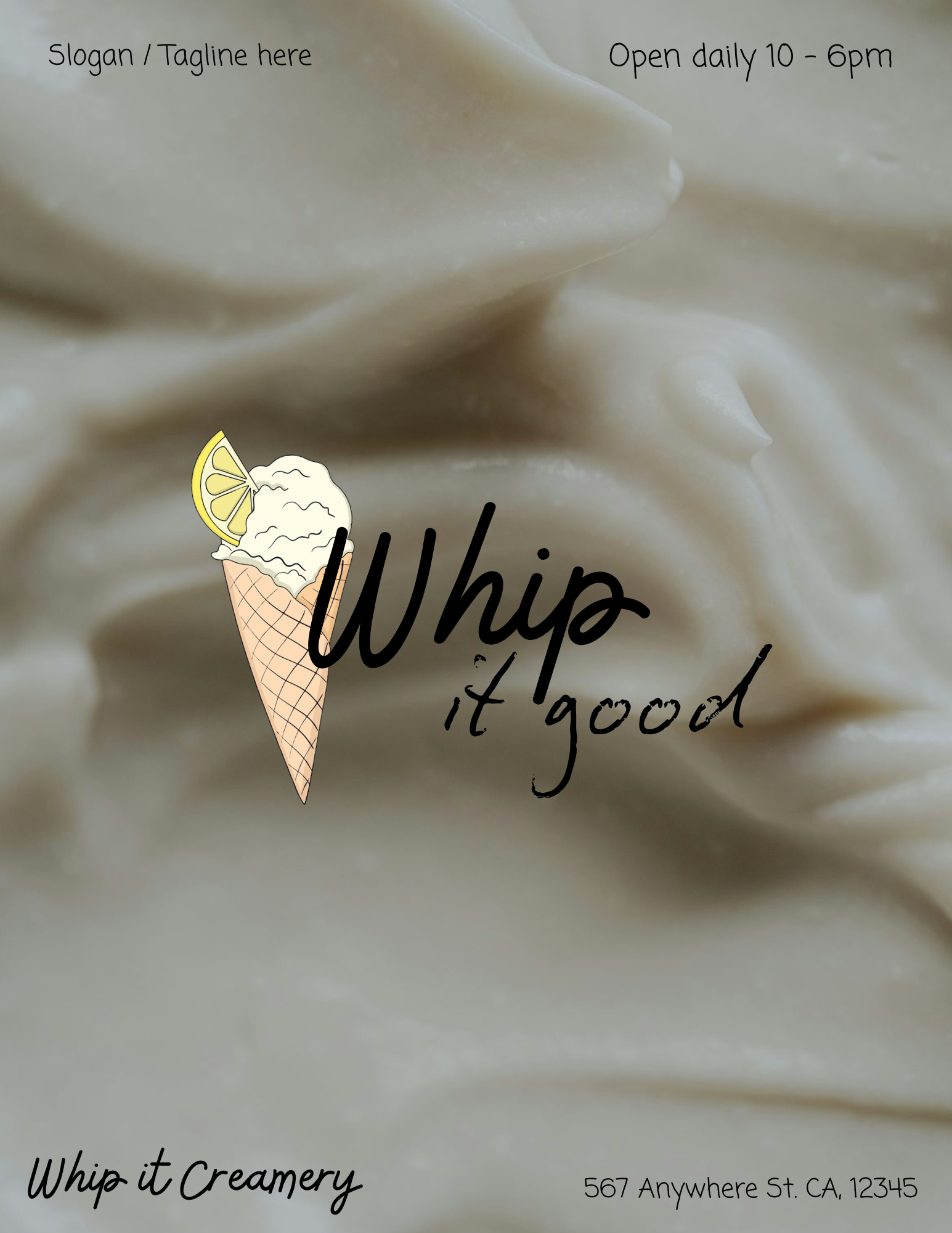 Whip it Creamery (Flyer)