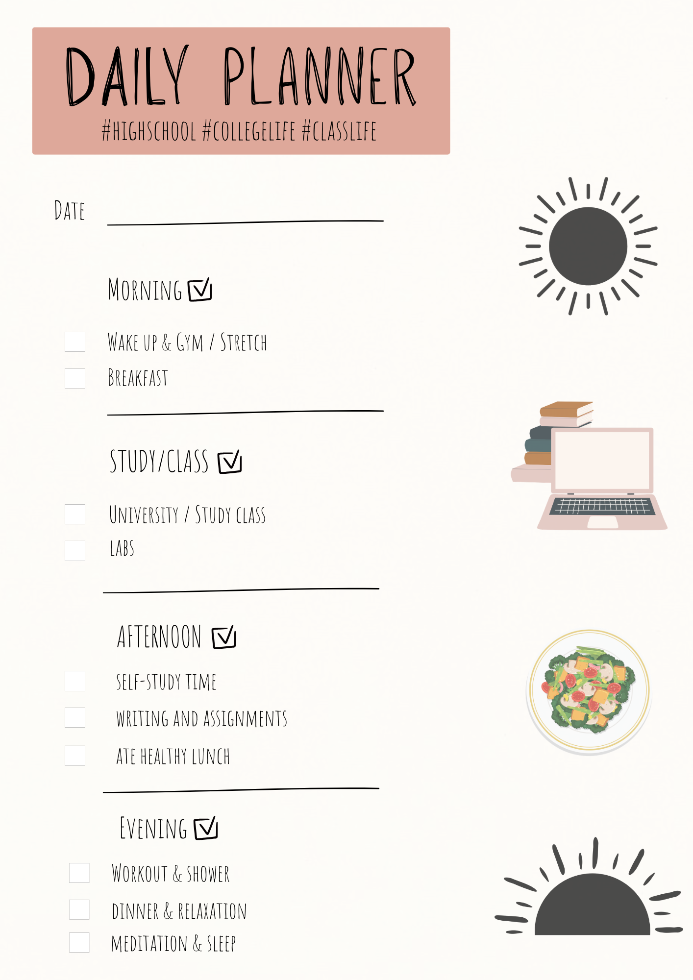 Daily Planner Tracker Student Life01.png