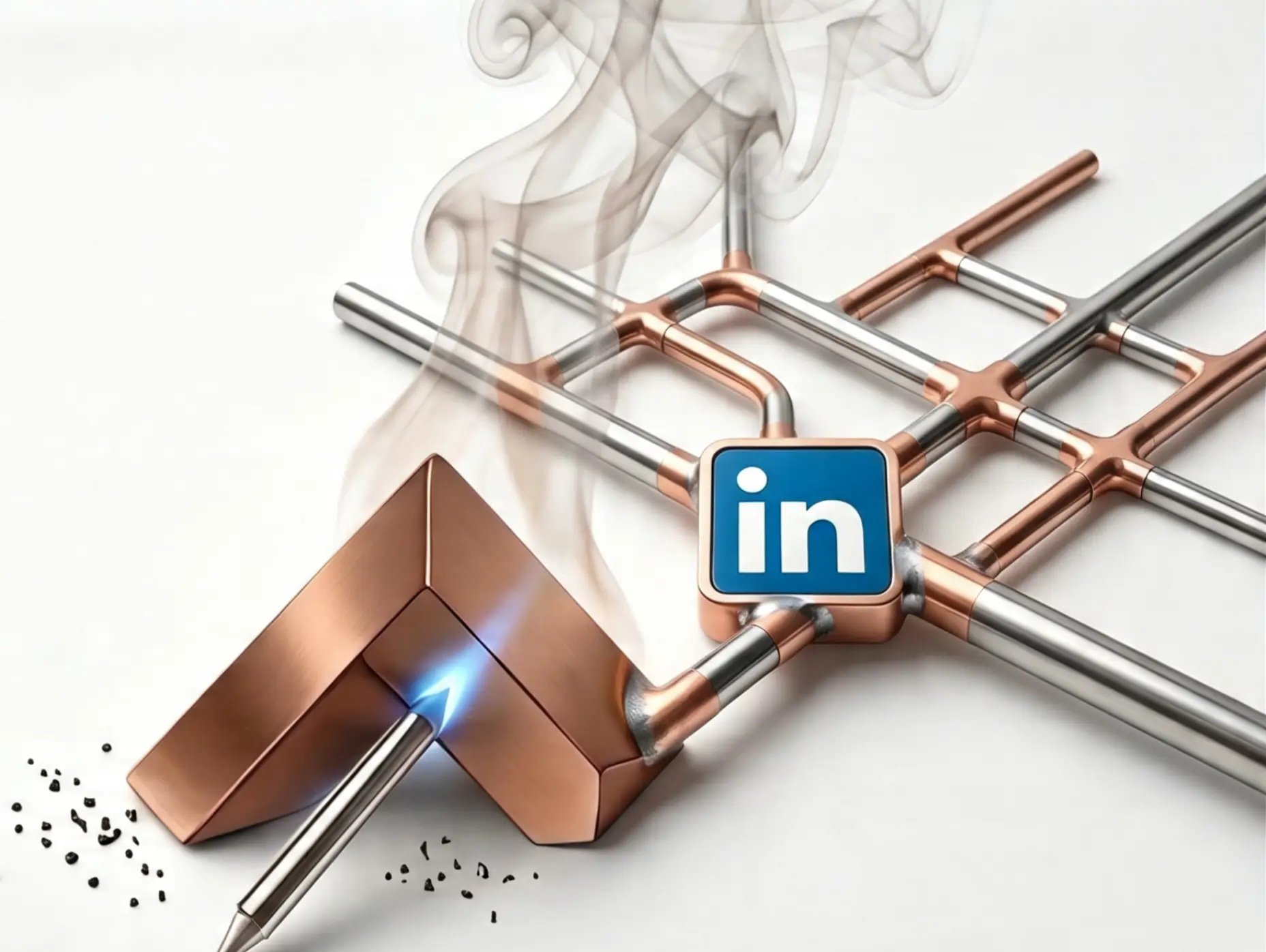 Logo LINKEDIN FABELA Brazing, Soldadura Fuerte de México. Distribuidor Oficial FONTARGEN Brazing by voestalpine Böhler Welding