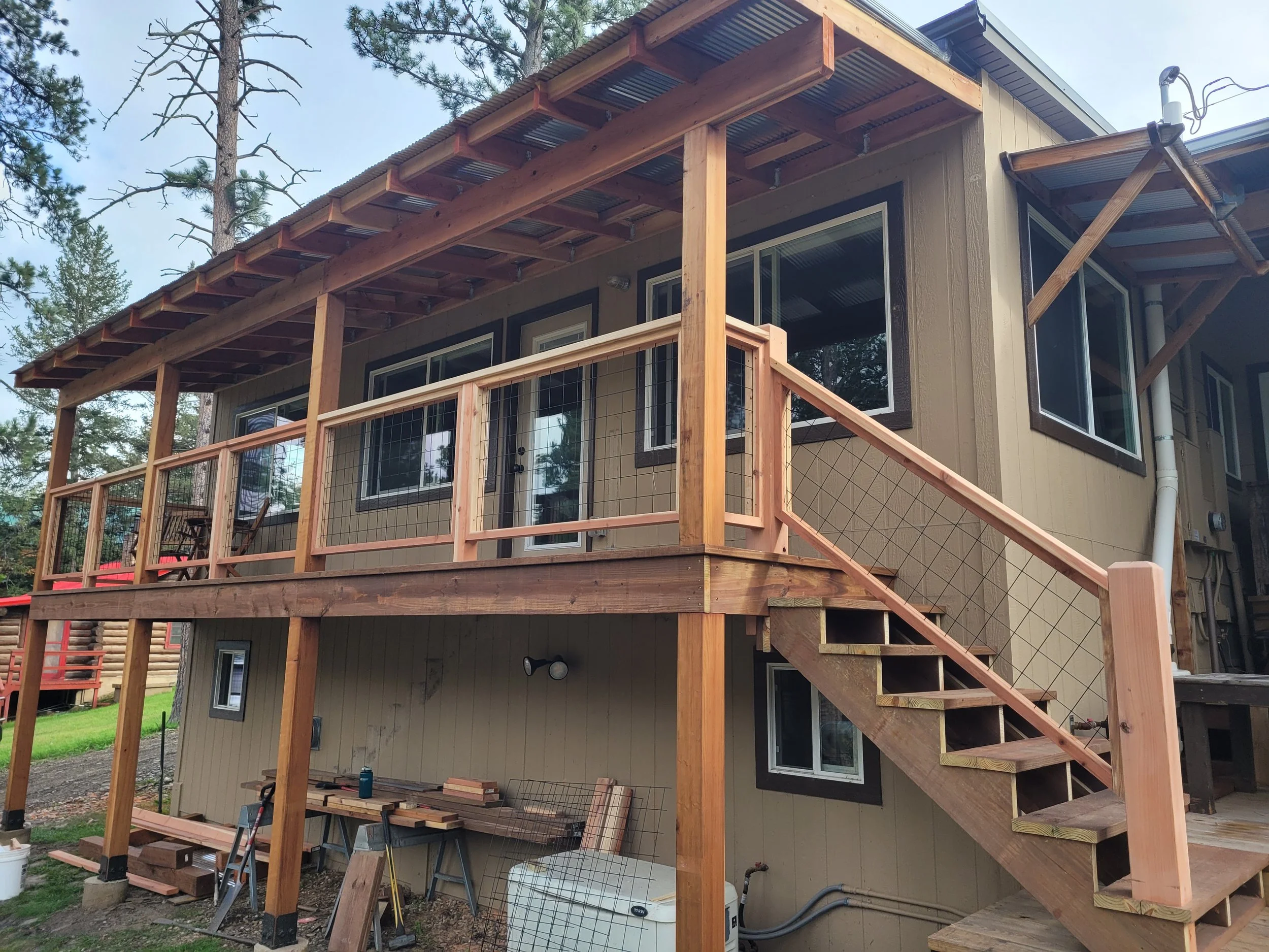 custom deck build
