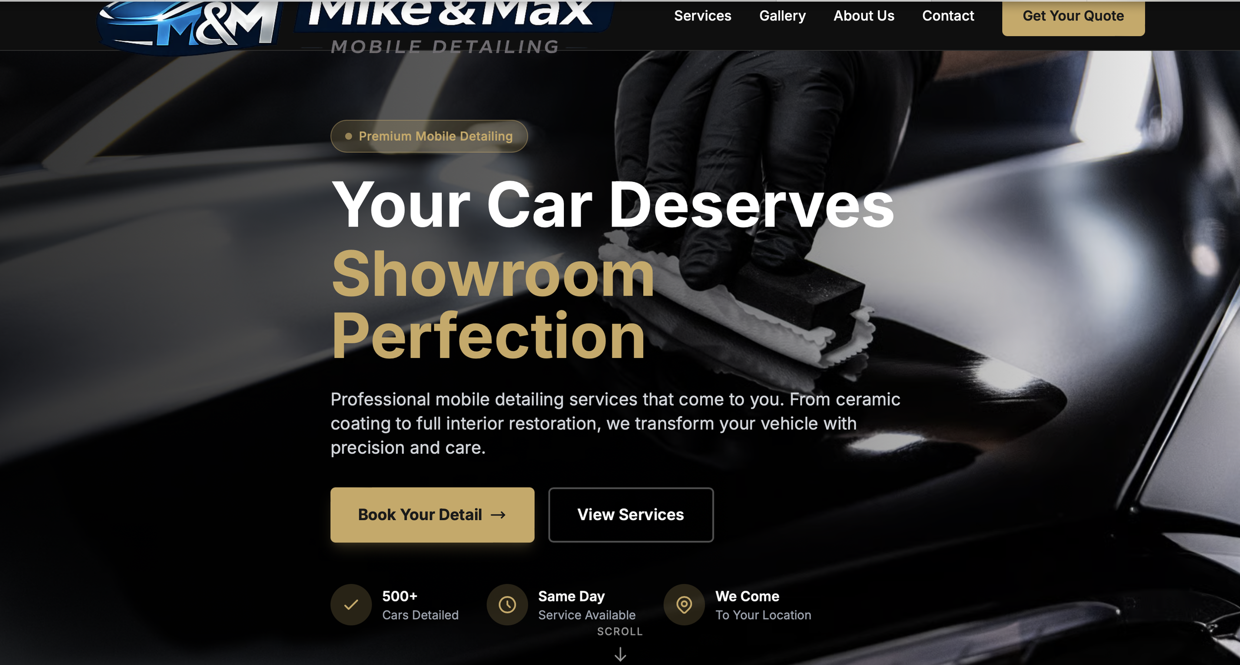 Example Site- Mobile Detailing