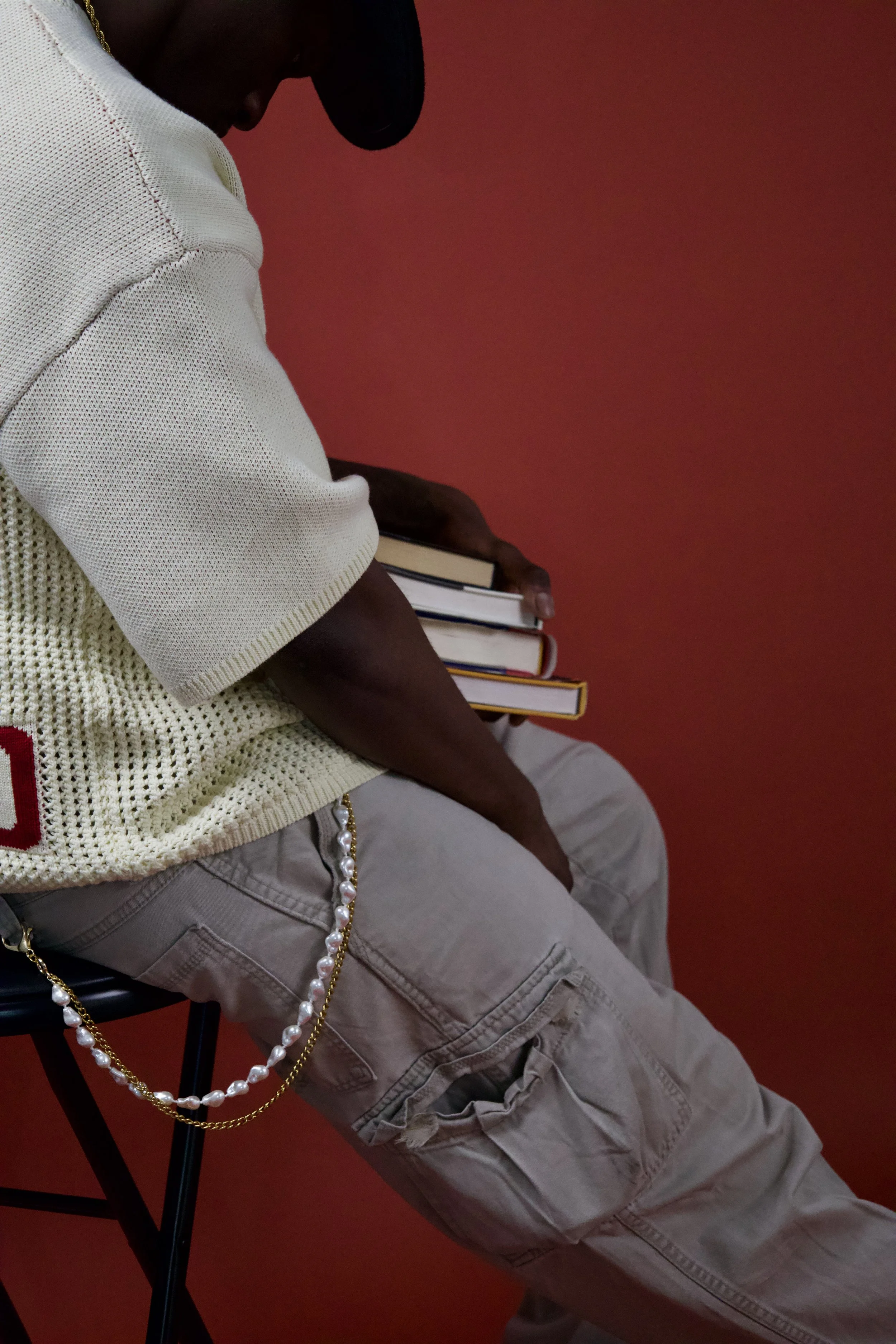 pearl wallet chain