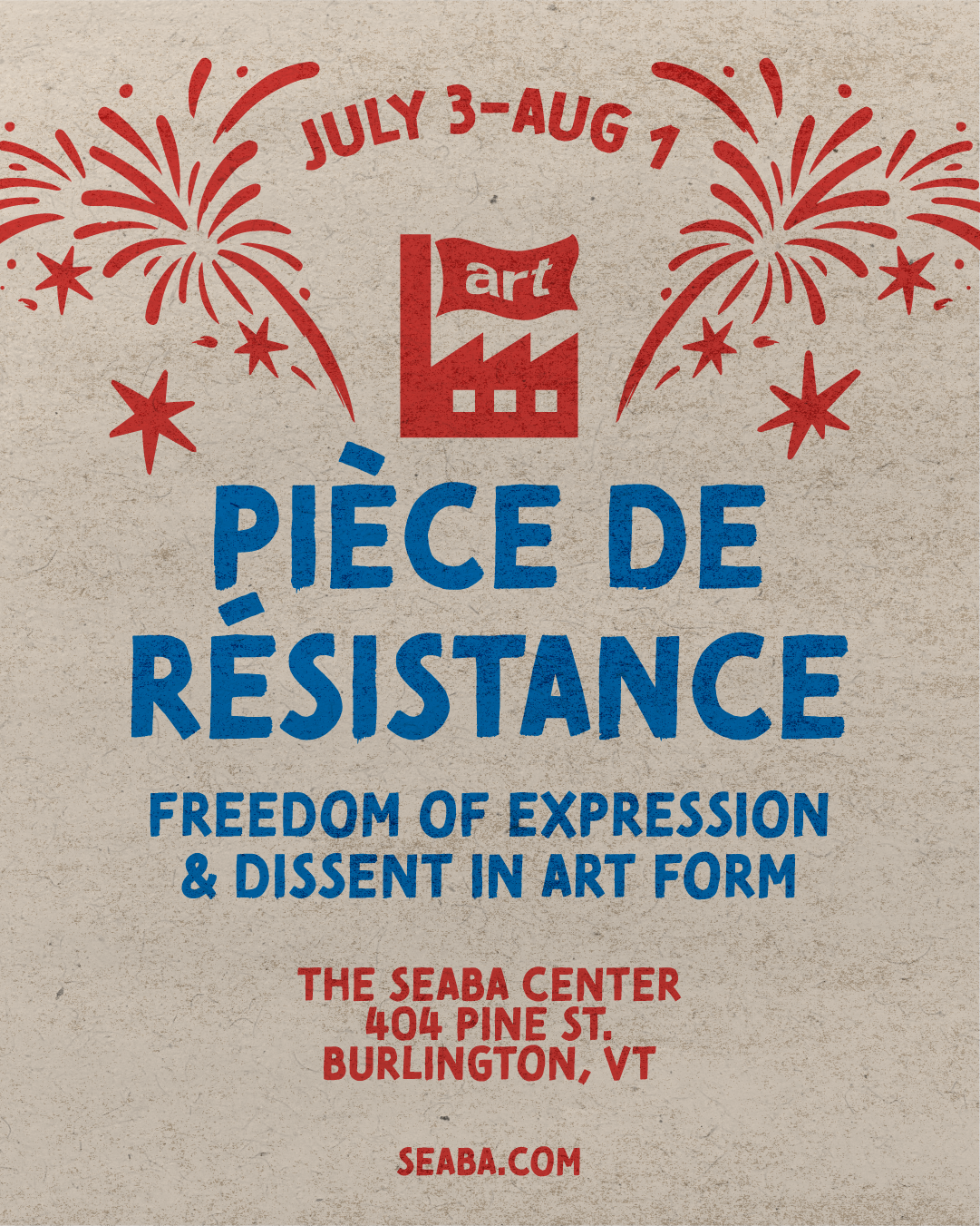 Pièce de Résistance @ SEABA Gallery