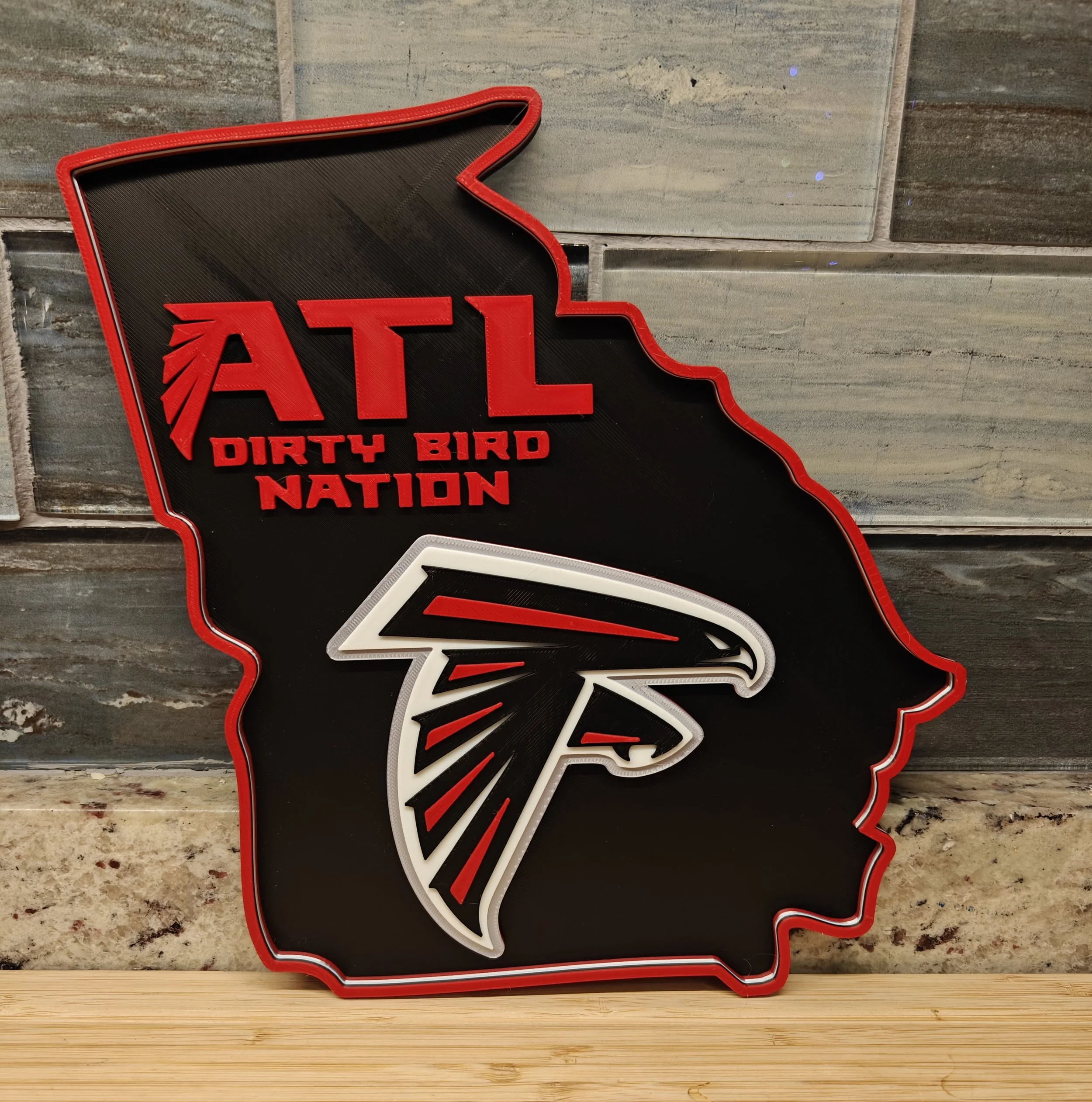 $20 Falcons wall plaque