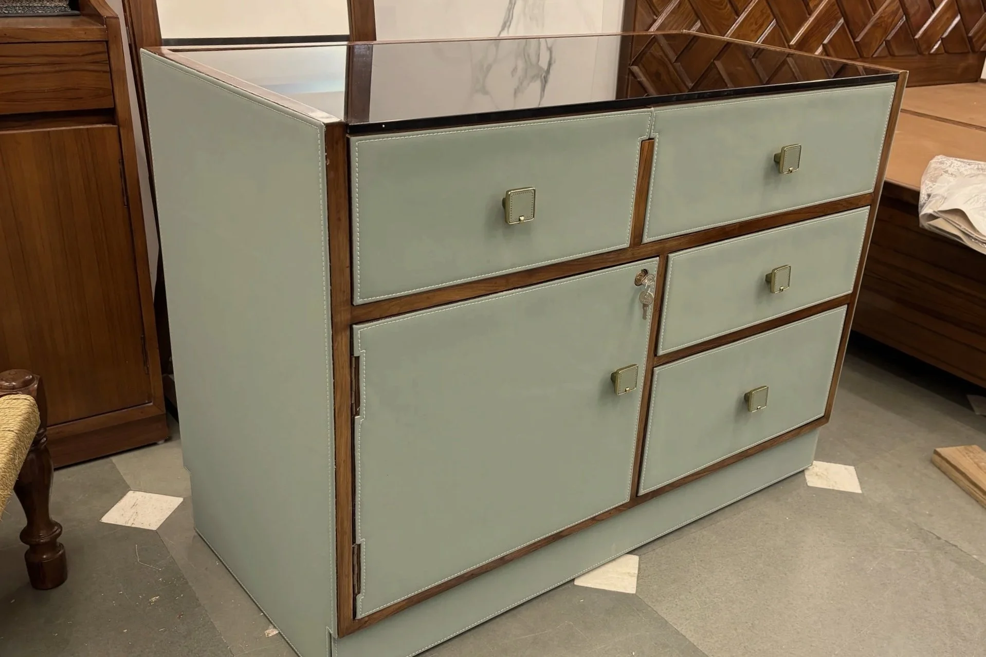 Exploration - Saddle Stitched Vegan Leather