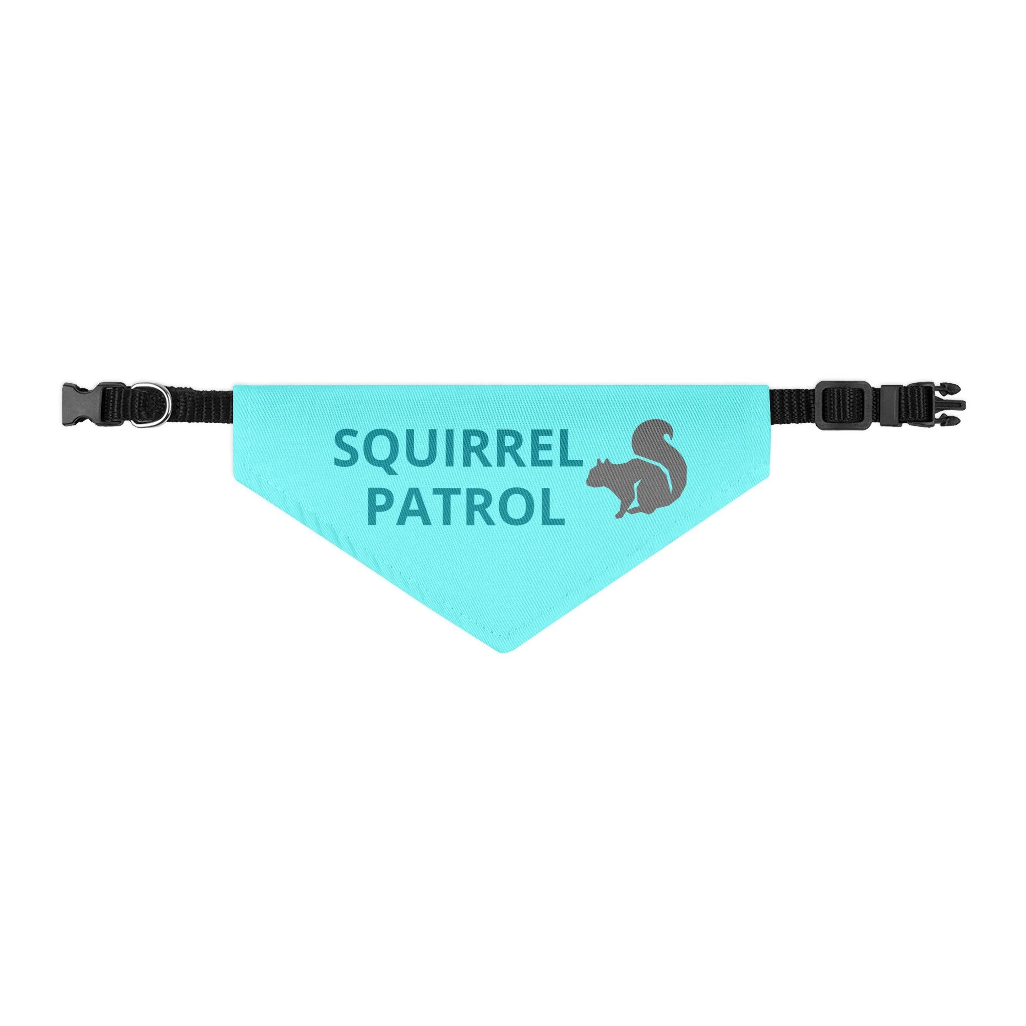 PET BANDANA COLLAR - SMALL & MEDIUM SQUIRREL PATROL