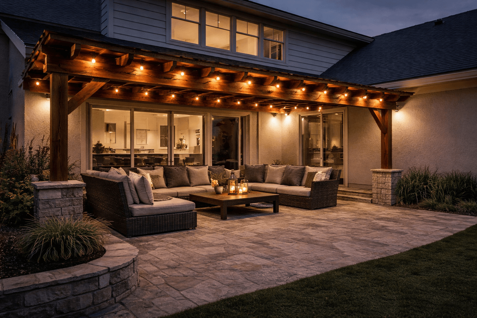 custom cedar pergola builder in georgetown tx