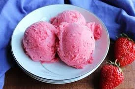 Strawberry Sherbet