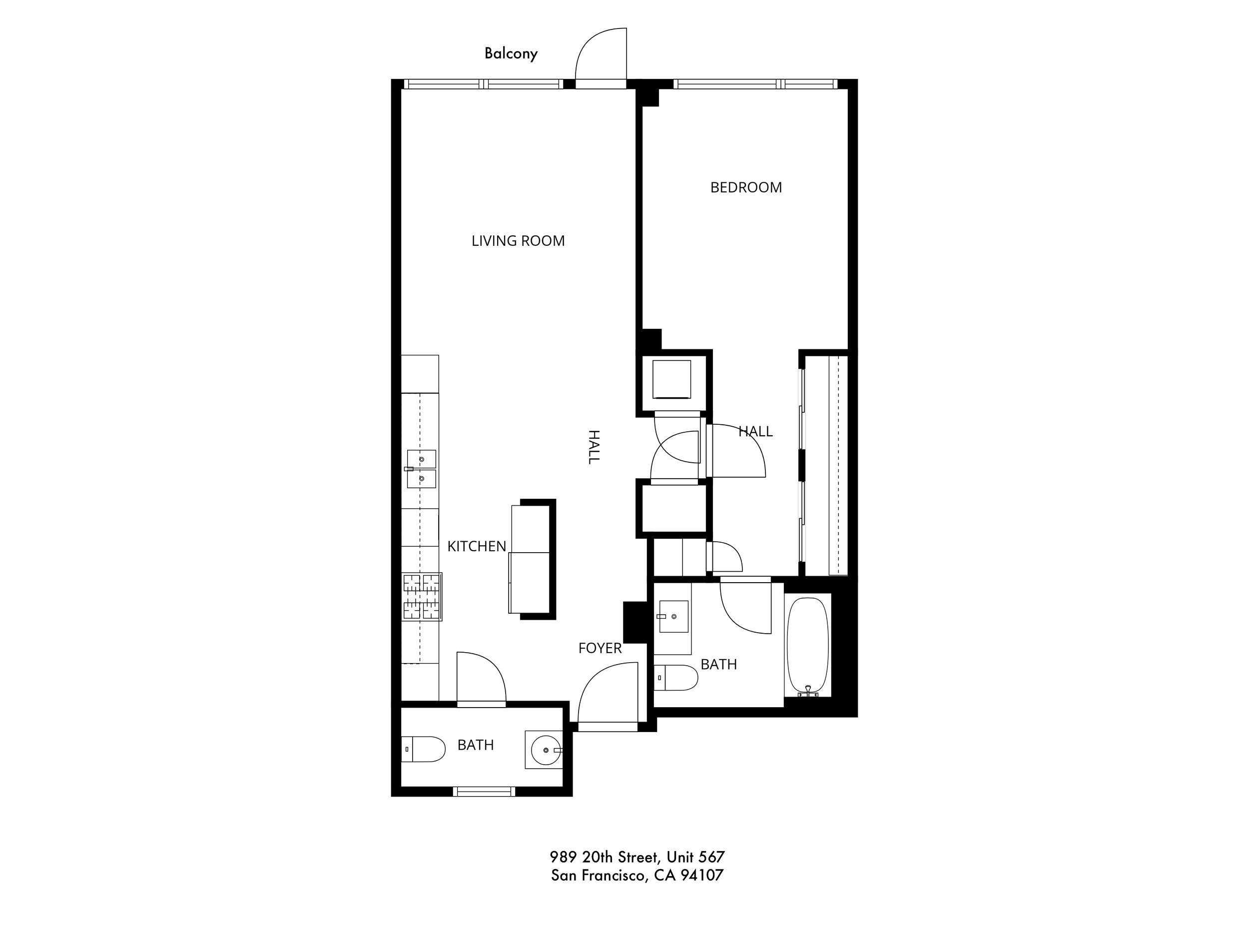 Floor plan. 