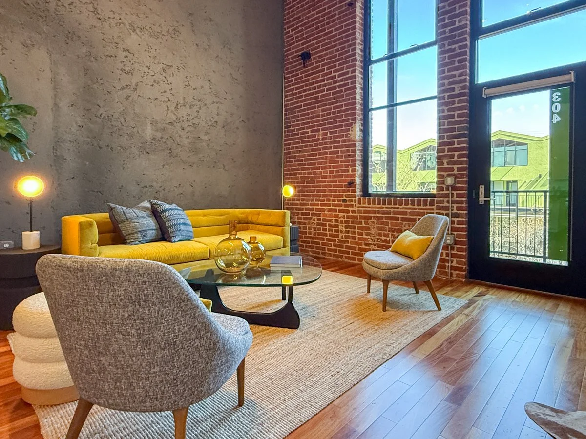 Views to the peaceful center atrium with 24-hour water element and fountain. 