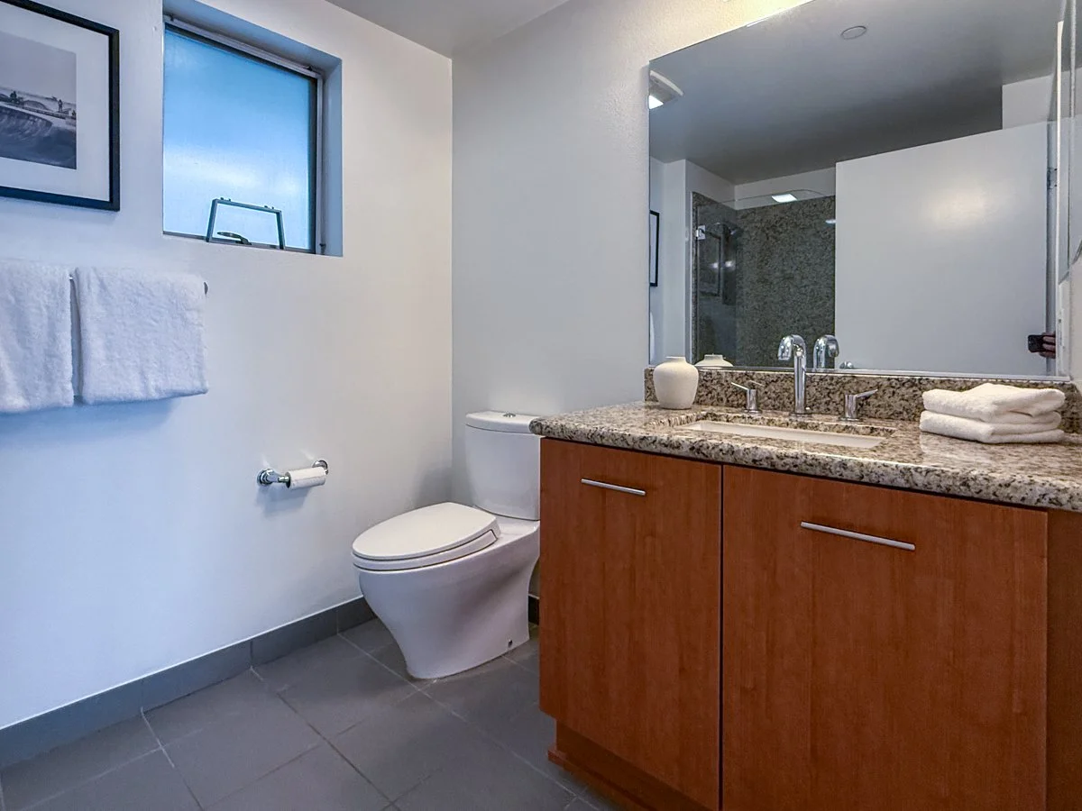 En suite bathroom