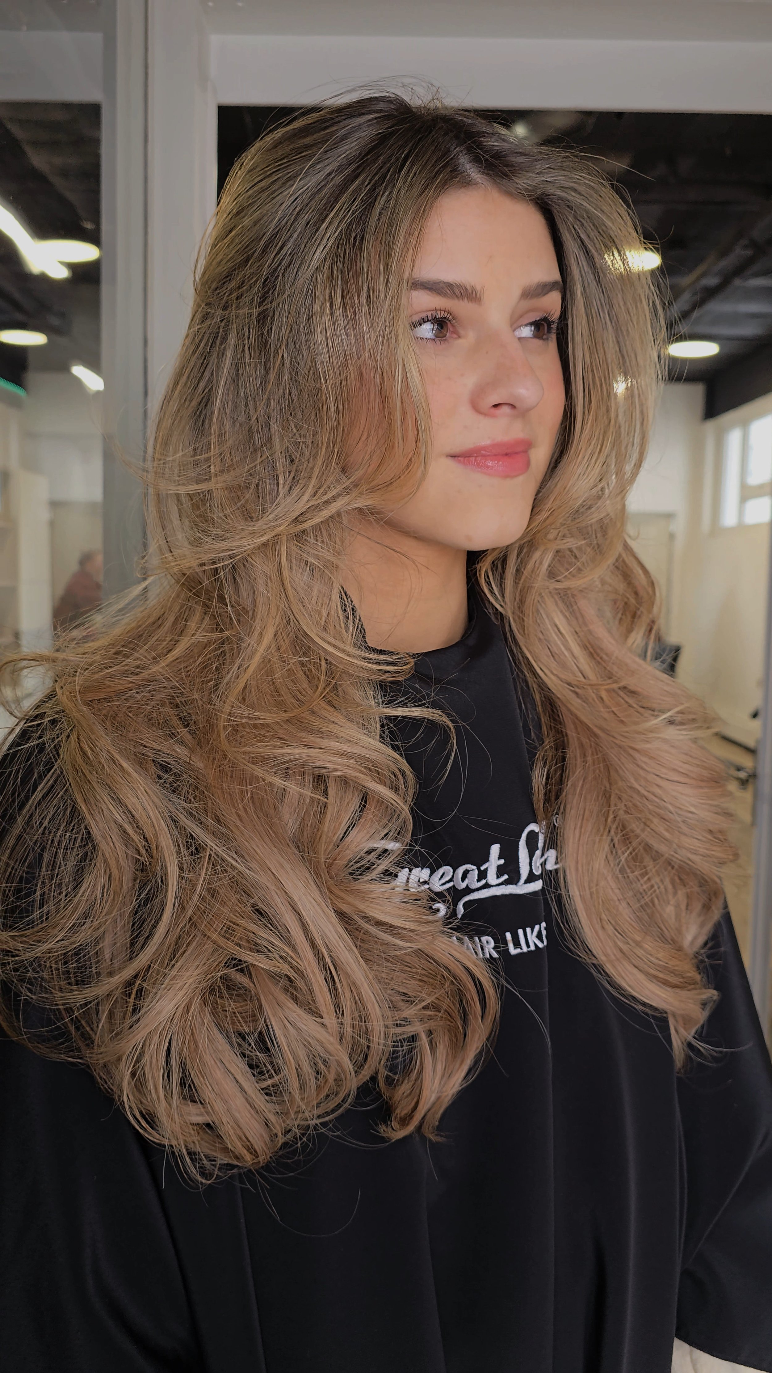 Great Lengths keratin bond hair extensions in Edmonton