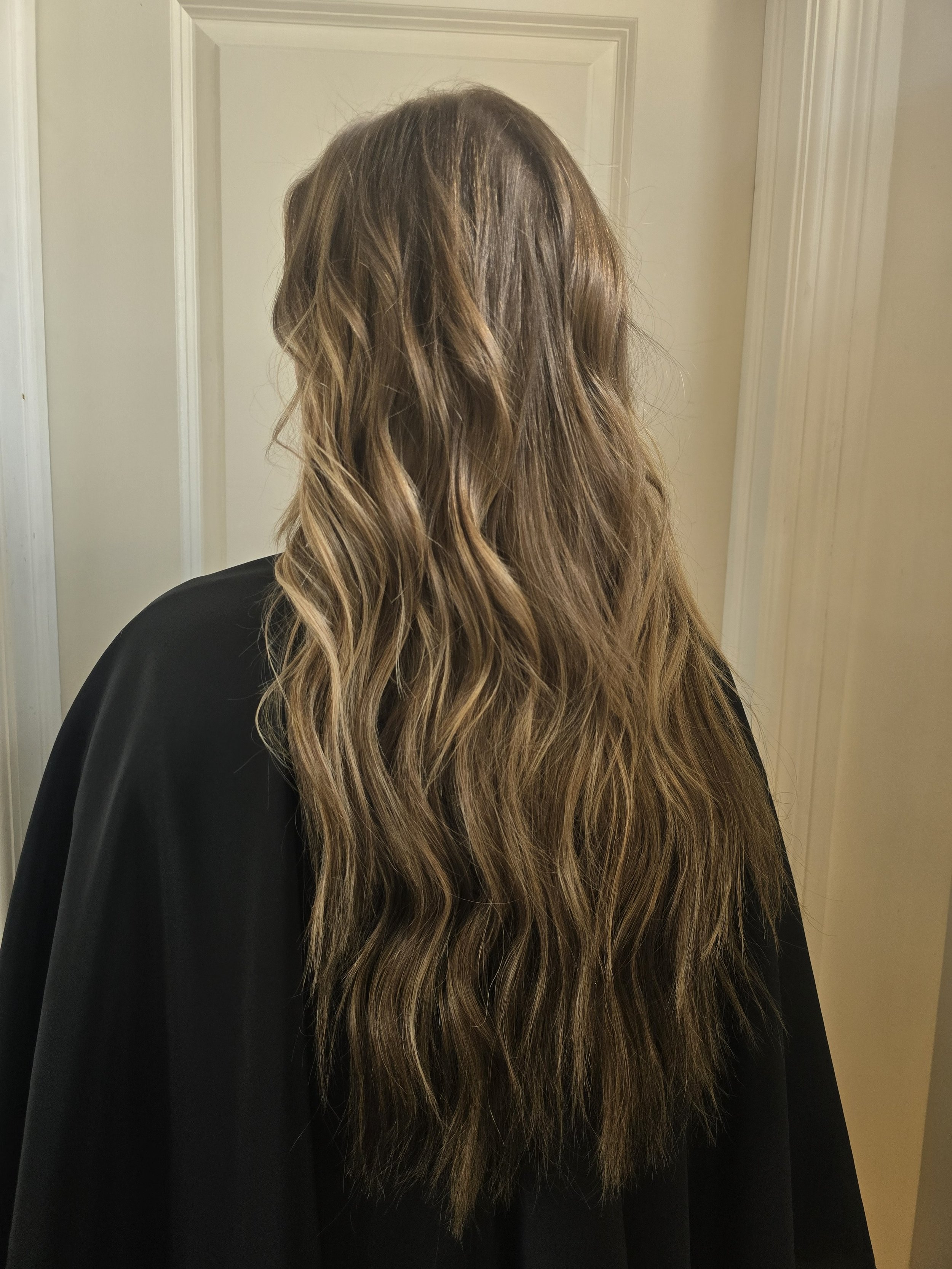 Great Lengths k tip Hair Extension transformation Edmonton