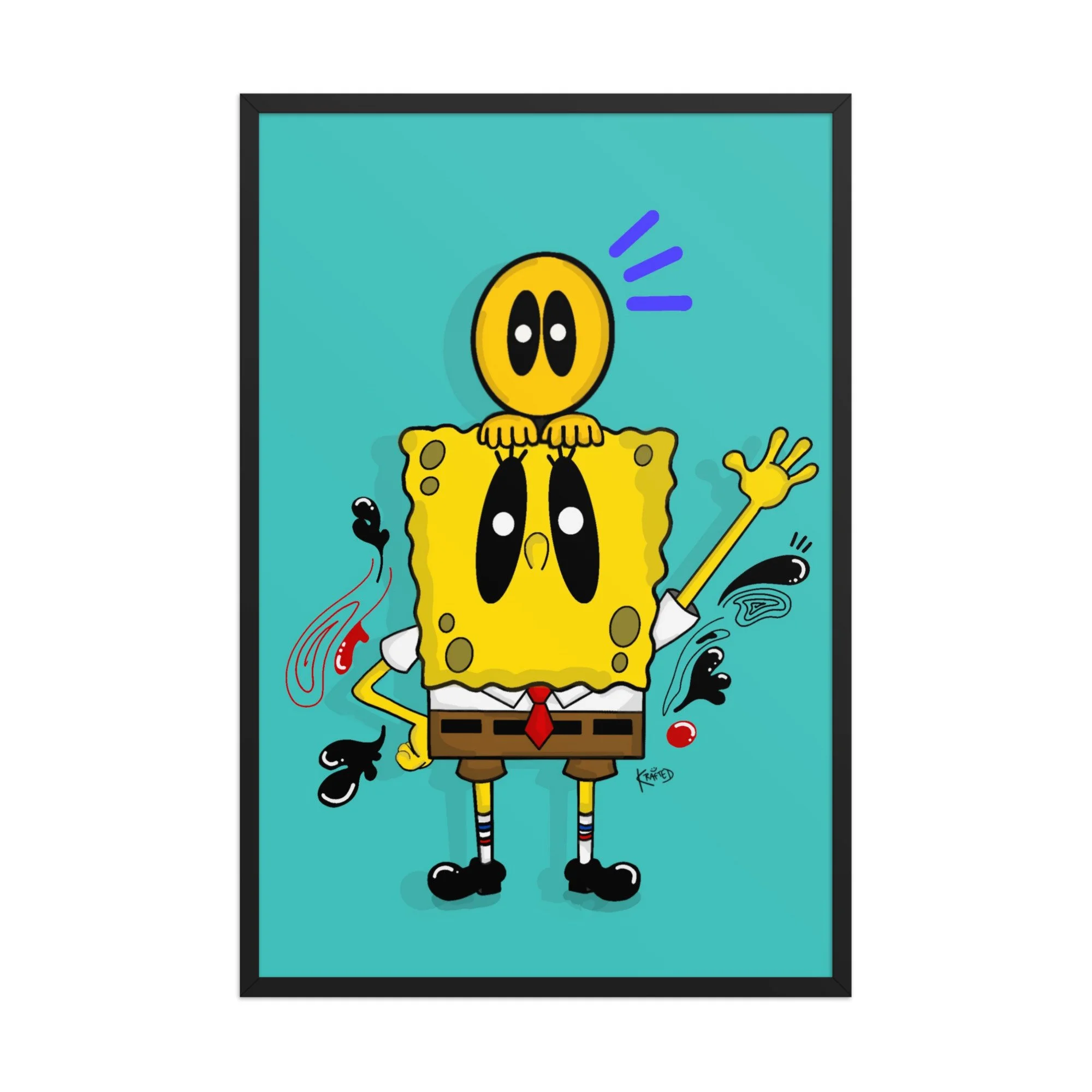 “S & Friends” Framed Poster Print