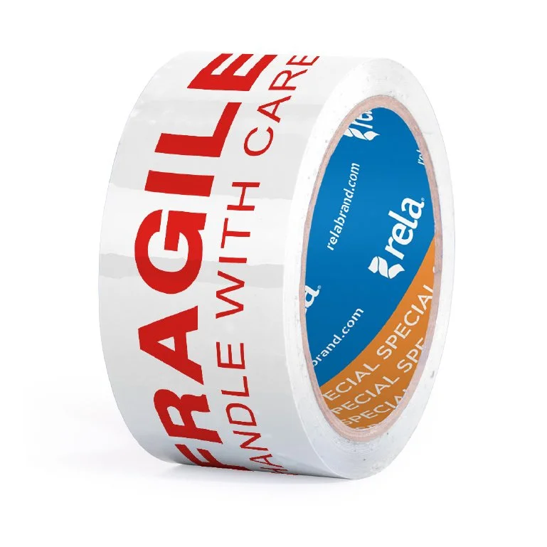 rela® 3443 Printed Tape "Fragile Handle with Care"