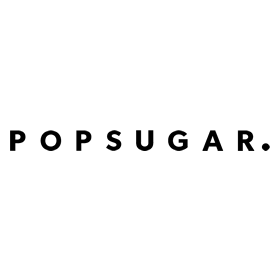 POPSUGAR logo in black text on white background.
