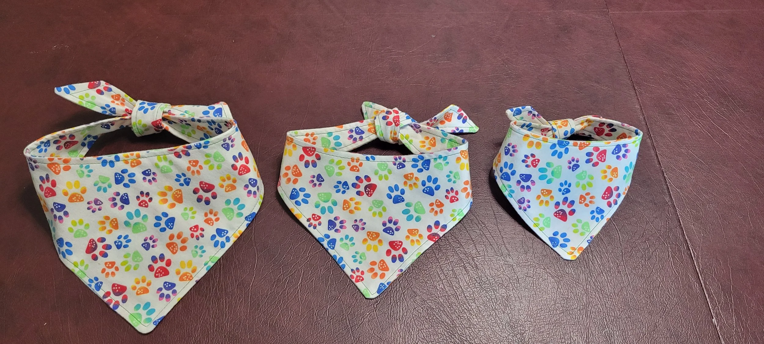 Rainbow Paws Bandana